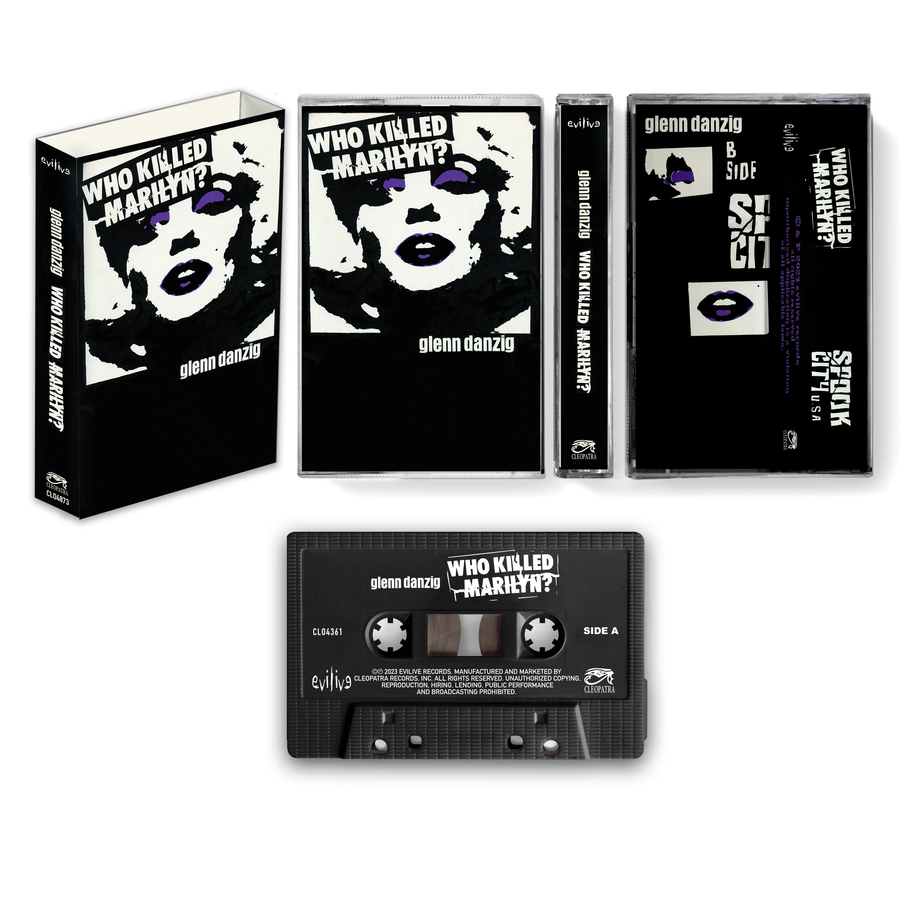 Glenn Danzig - Who Killed Marilyn? (Cassette) - Image 2