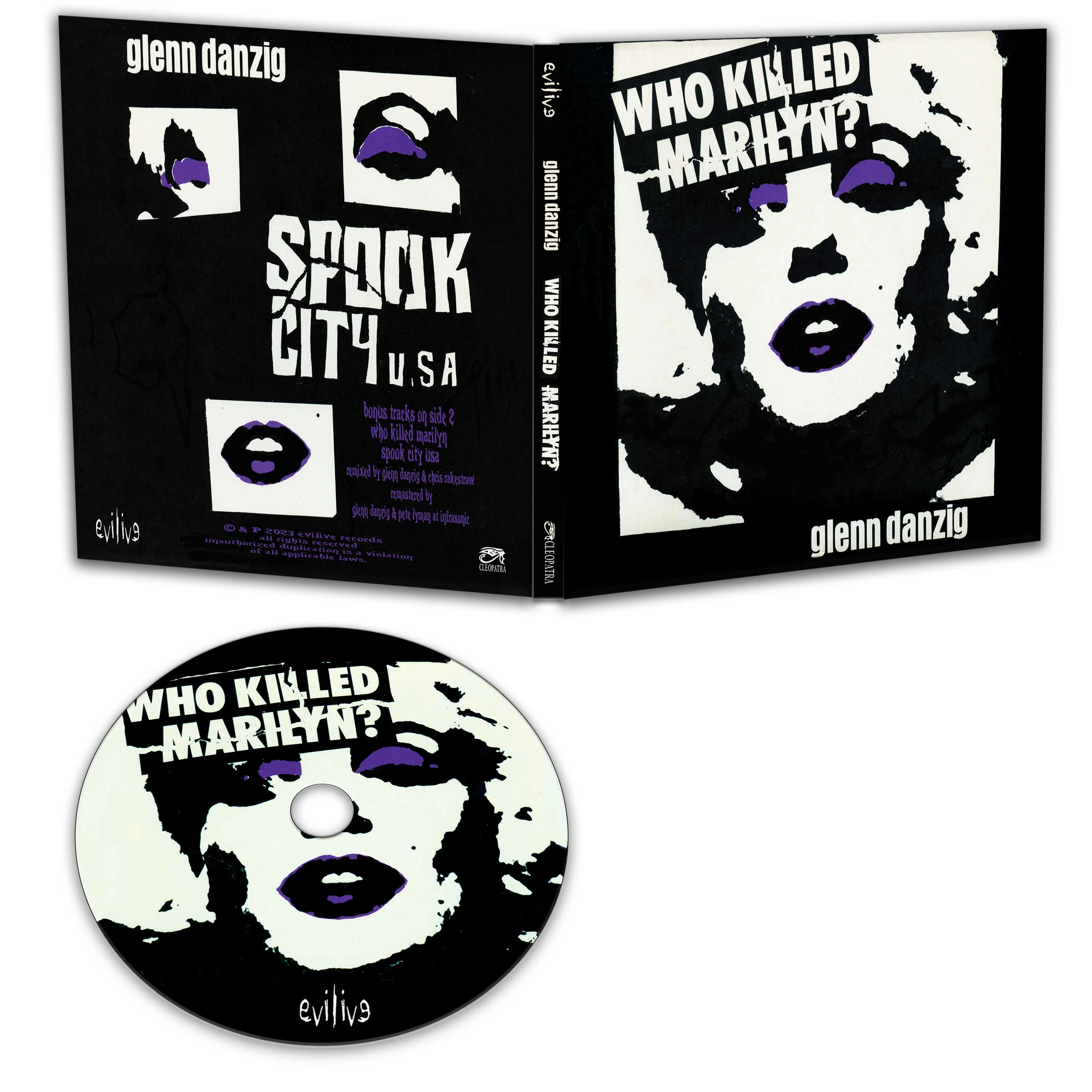 Glenn Danzig - Who Killed Marilyn? (CD) - Image 2