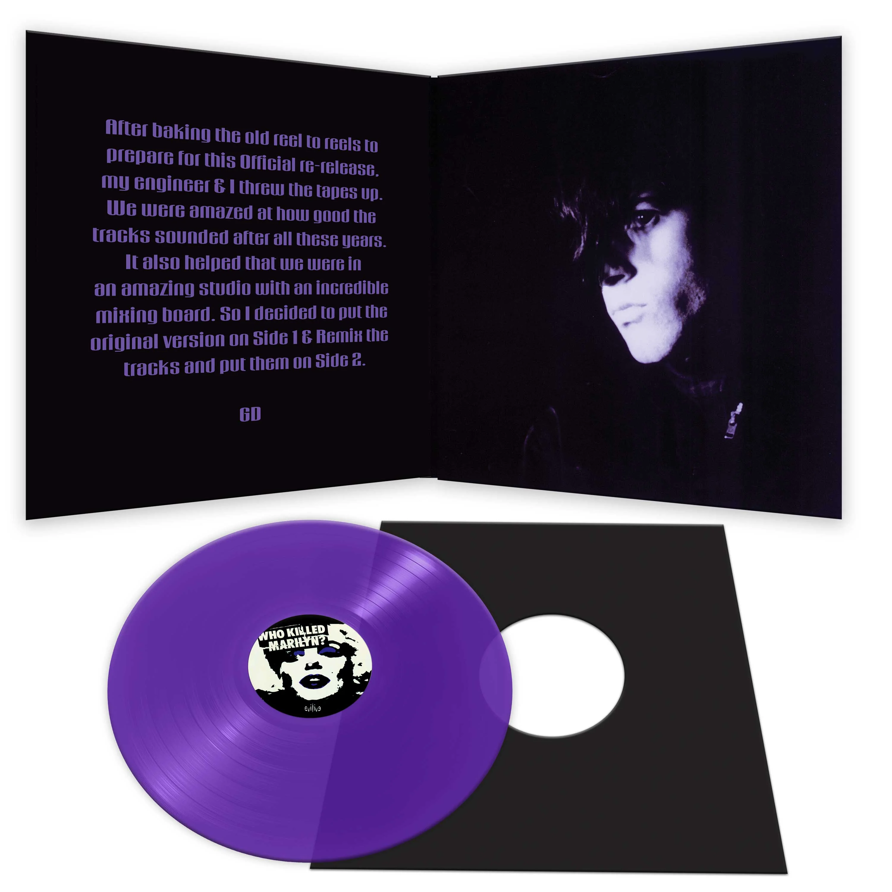 Glenn Danzig - Who Killed Marilyn? (Purple Vinyl) - Image 2