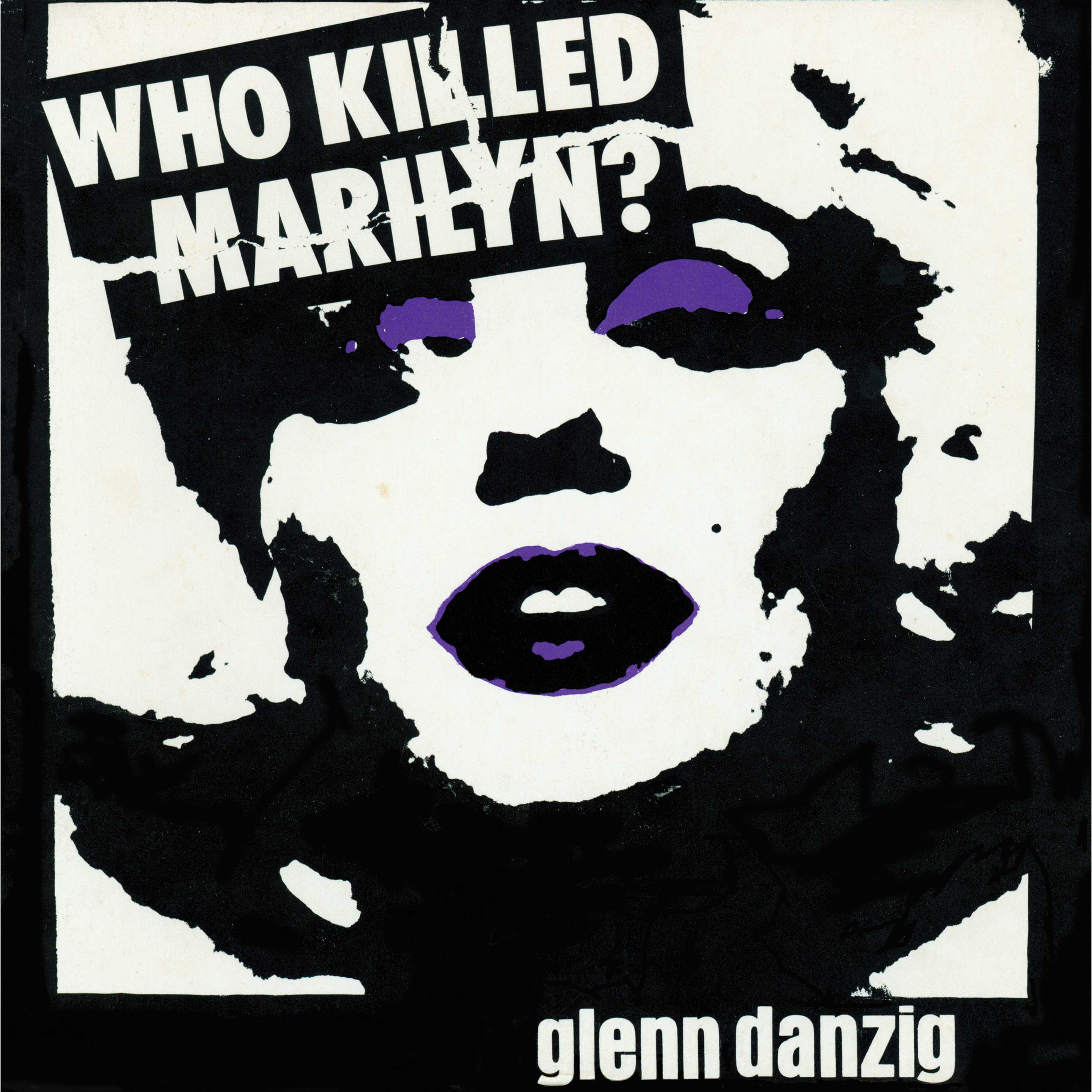 Glenn Danzig - Who Killed Marilyn? (White-Purple-Black Haze Vinyl) - Image 4