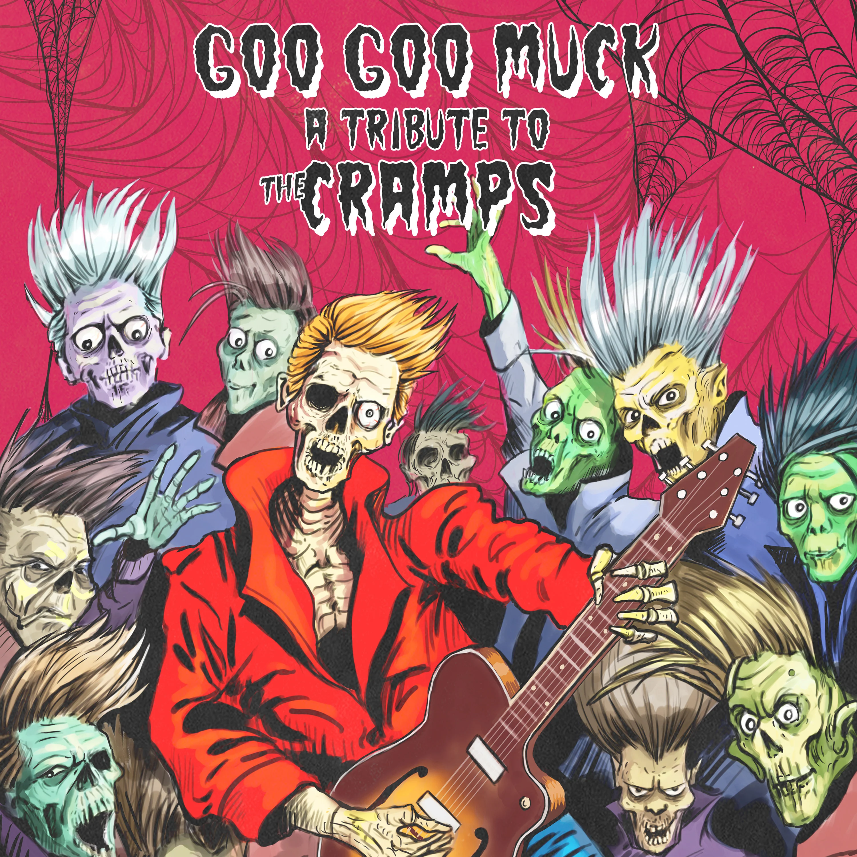 Goo Goo Muck - A Tribute to The Cramps (Purple-Black Splatter) - Image 5