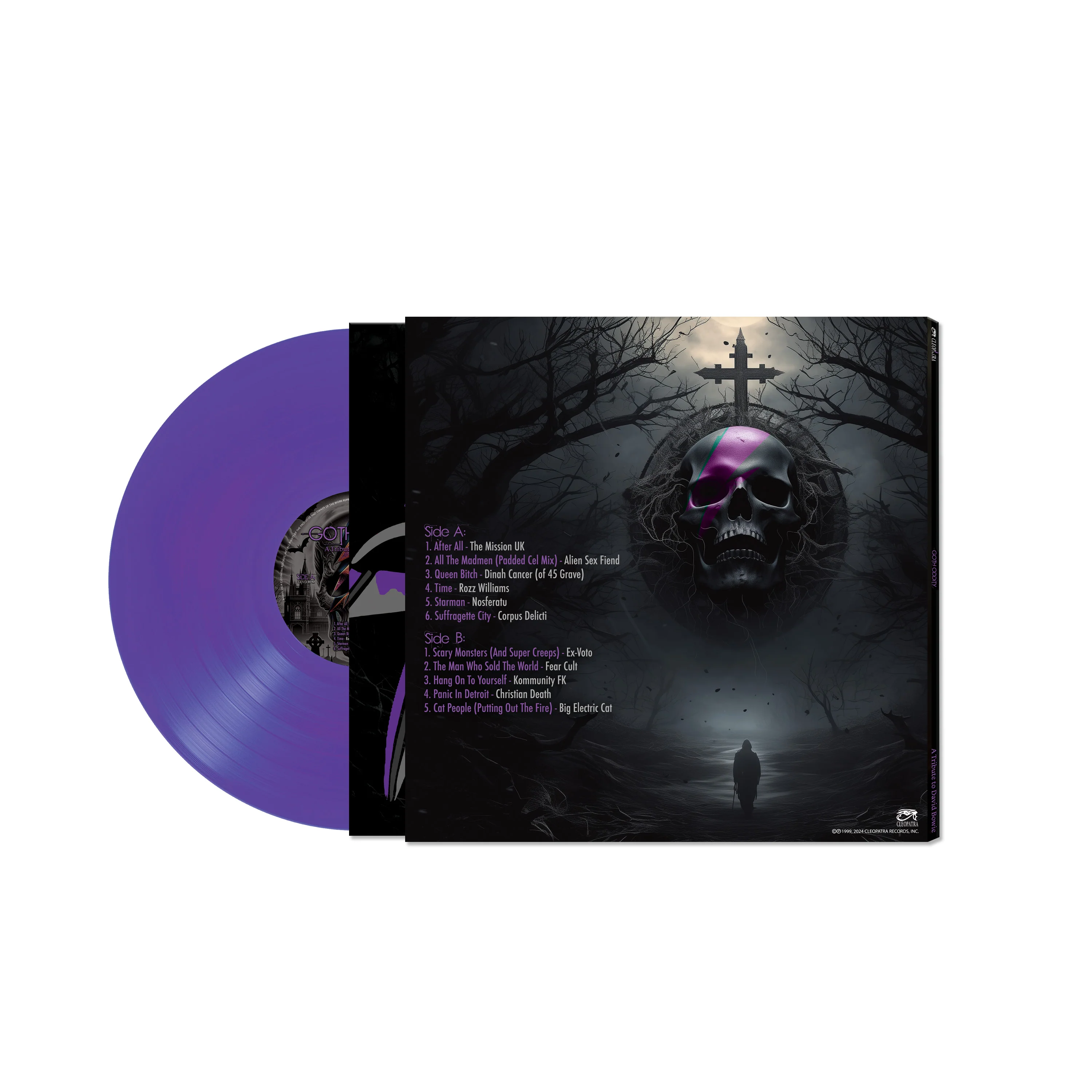 Goth Oddity - A Tribute To David Bowie (Purple Vinyl) - Image 2