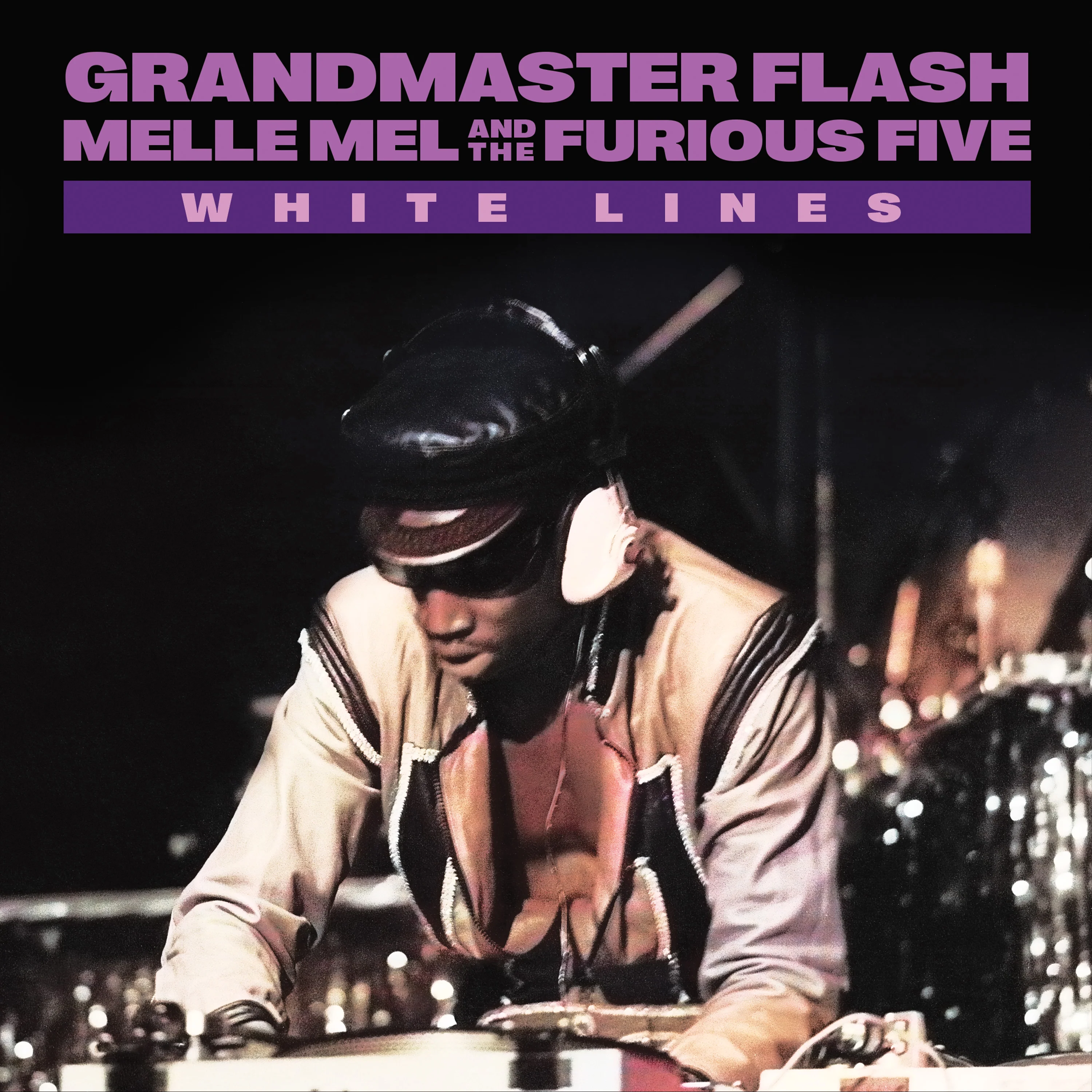 Grandmaster Flash Melle Mel and the Furious Five - White Lines (Purple 7" Vinyl) - Image 3