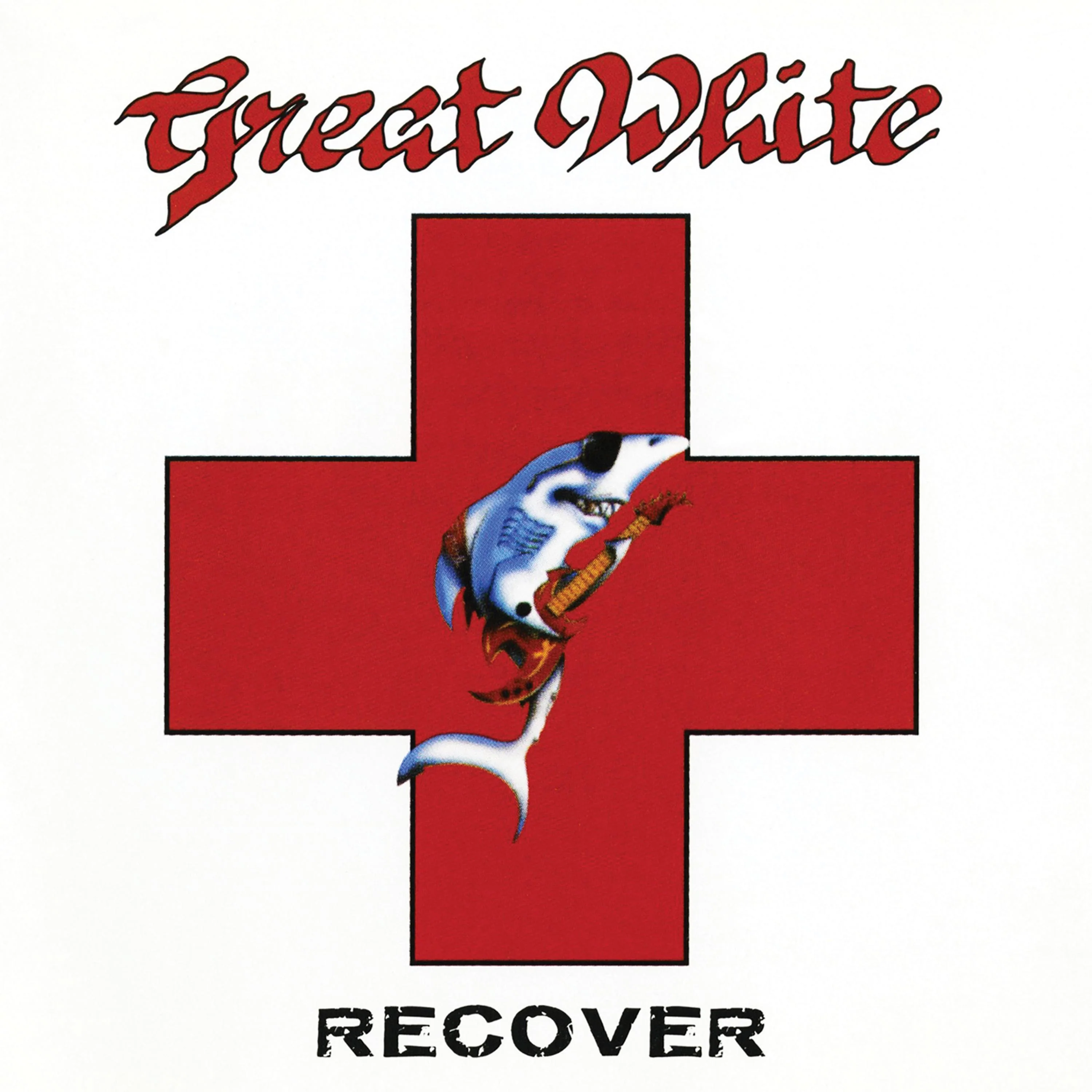 Great White - Recover (Red-White Split Vinyl) - Image 3