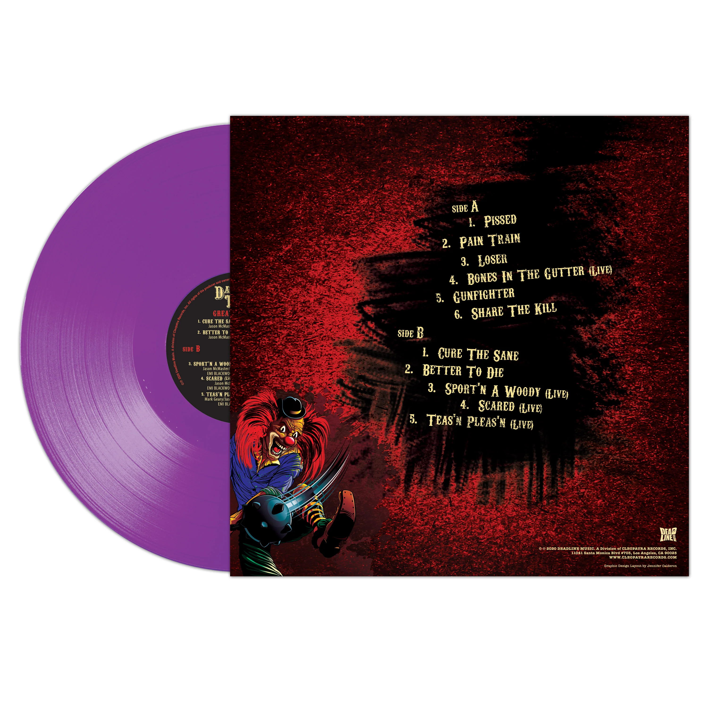 Dangerous Toys - Greatest Tricks (Limited Edition Purple Vinyl) - Image 3