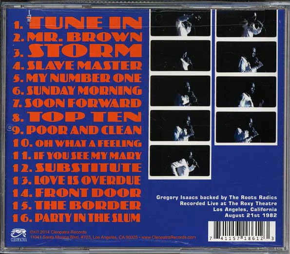 Gregory Isaacs - Roxy Theatre 1982 (CD) - Image 2