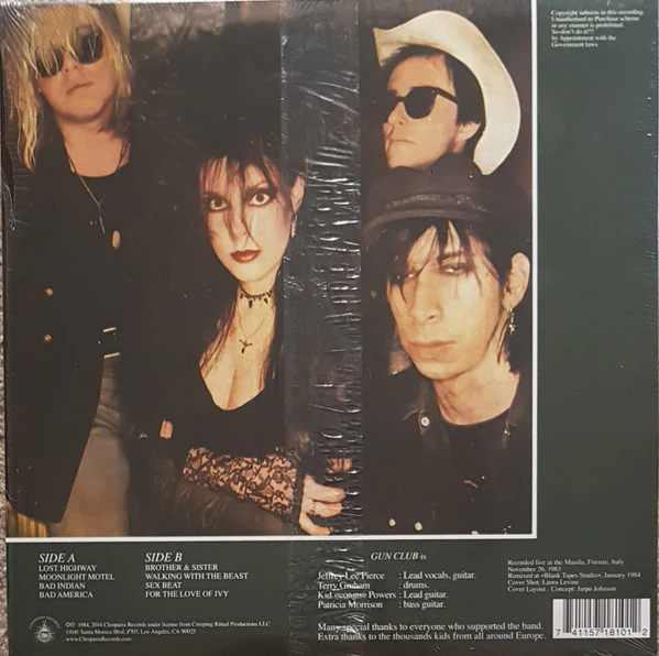 Gun Club - Destroy The Country (Green LP) - Image 2