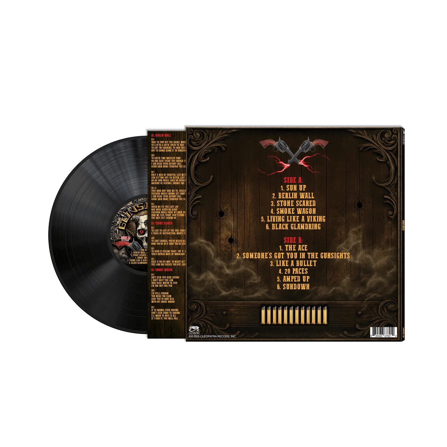 Gunslinger - Amped Up (Black Vinyl LP) - Image 2