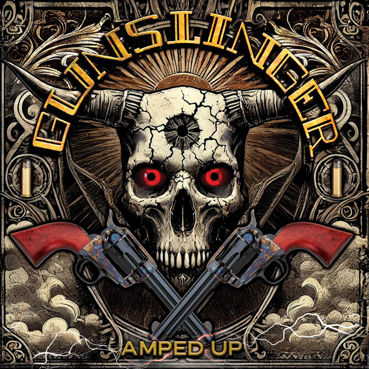 Gunslinger - Amped Up (CD) - Image 3