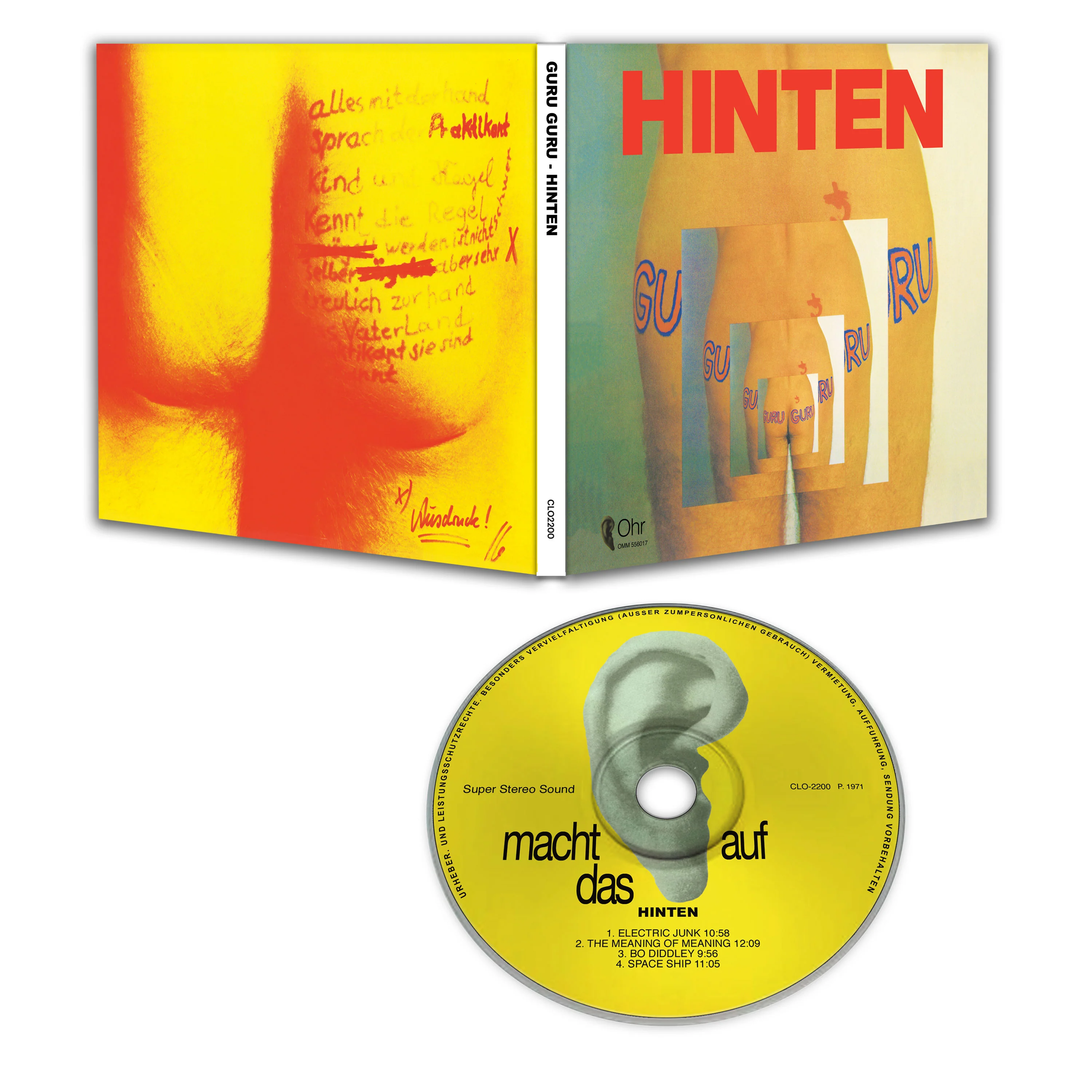 Guru Guru - Hinten (CD) - Image 2