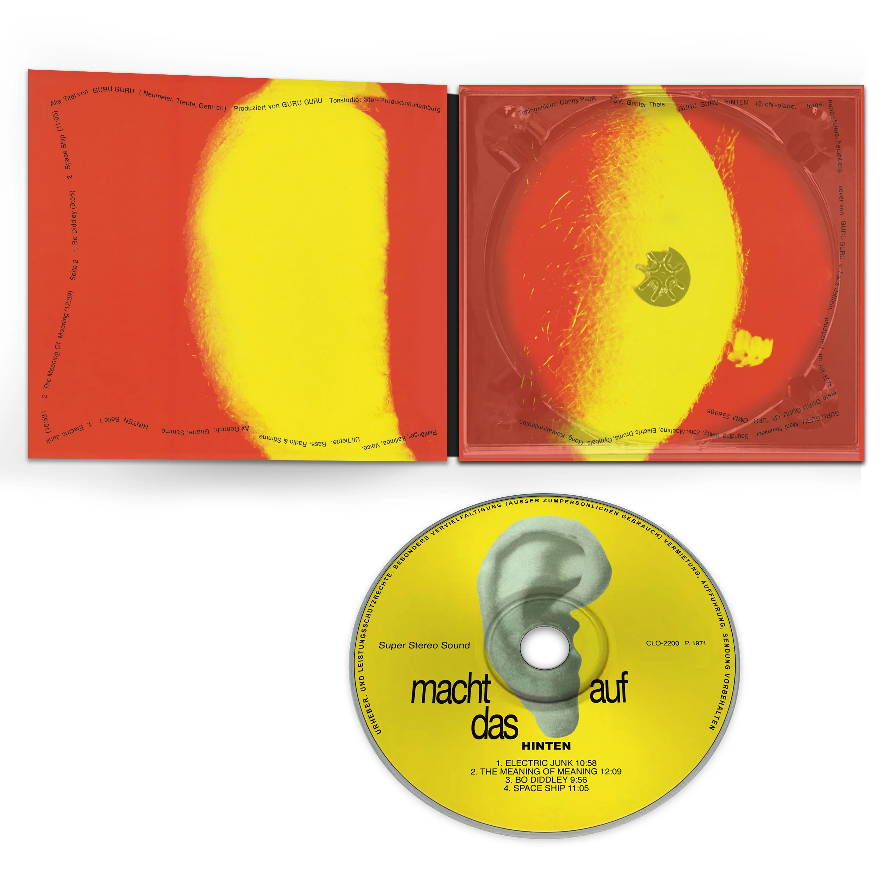 Guru Guru - Hinten (CD) - Image 3