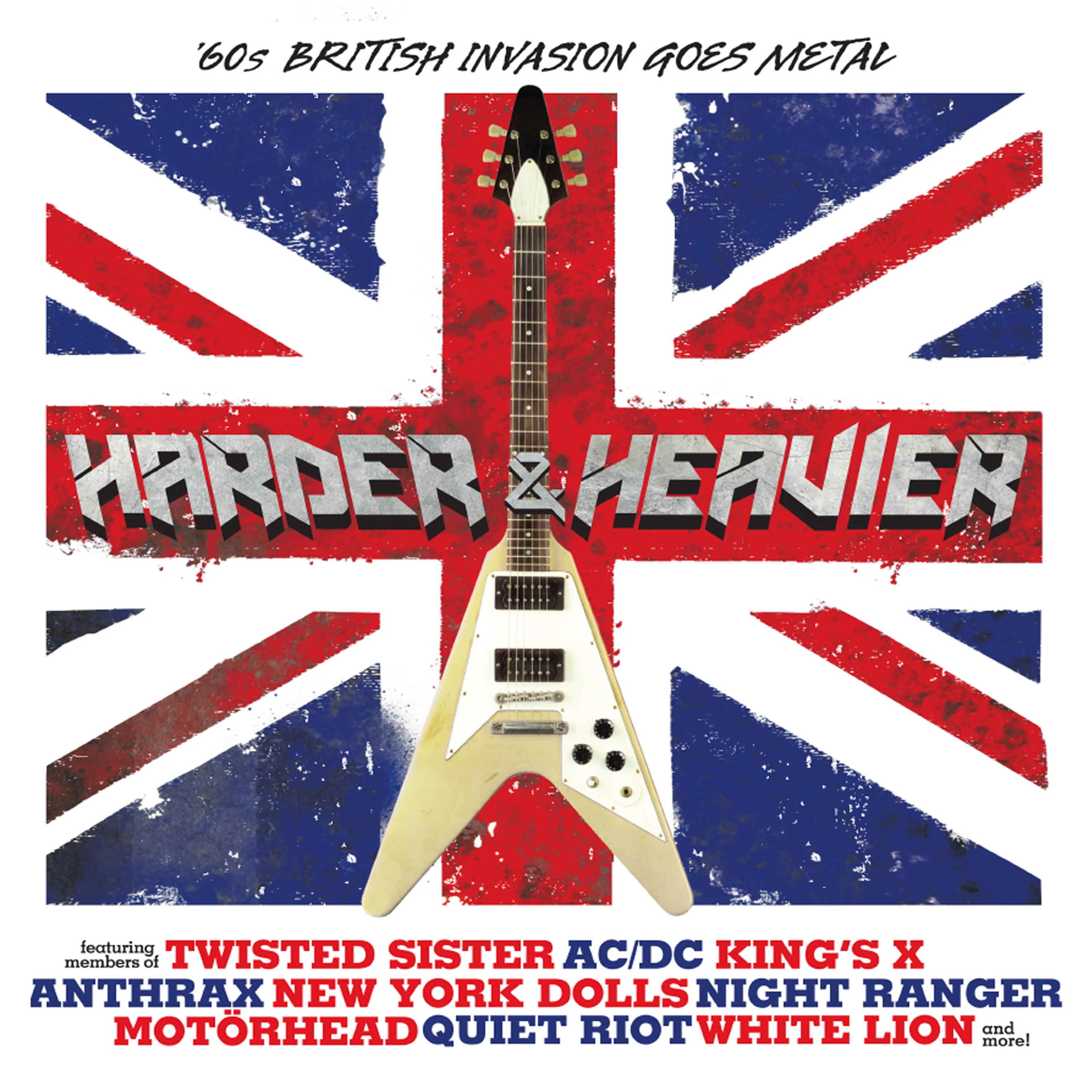 Harder & Heavier - '60s British Invasion Goes Metal (Red-Blue Split Vinyl) - Image 5