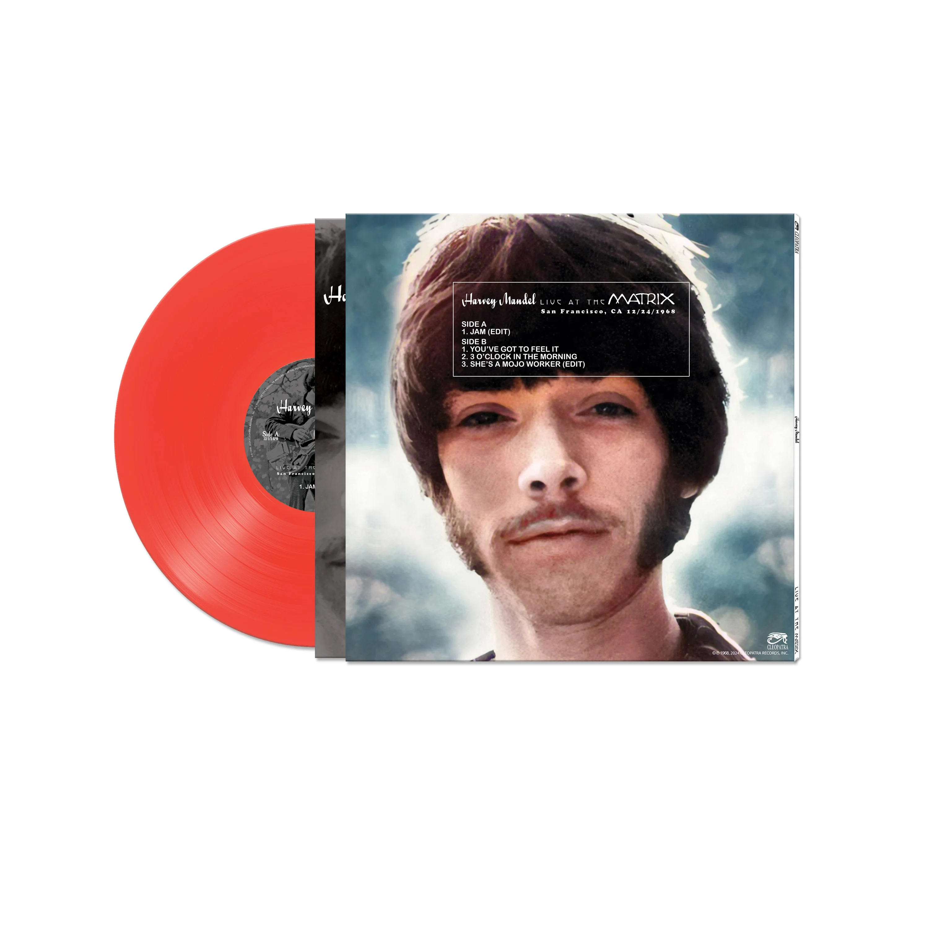 Harvey Mandel - Live At The Matrix (Red Vinyl) - Image 2