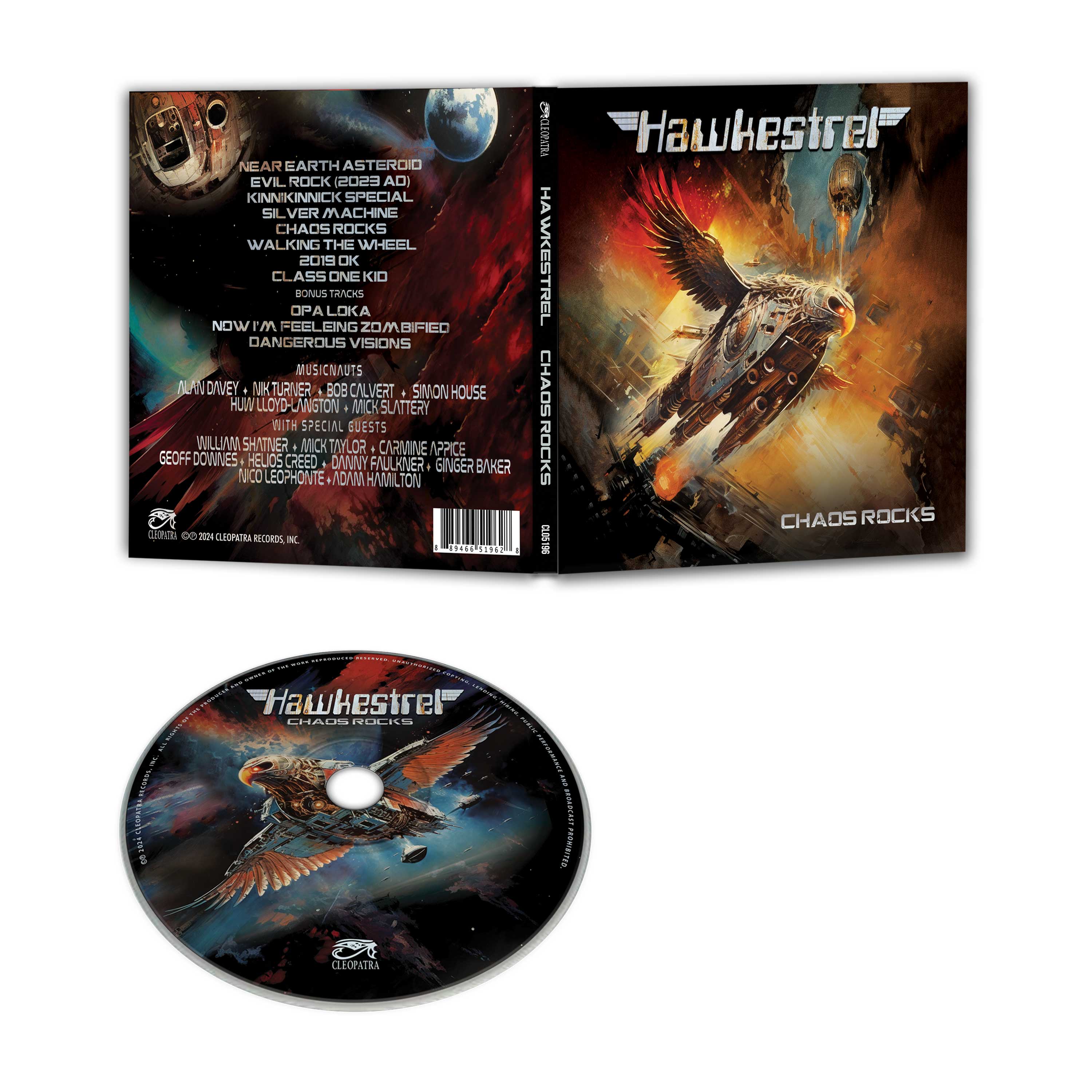 Hawkestrel - Chaos Rocks (CD) - Image 2