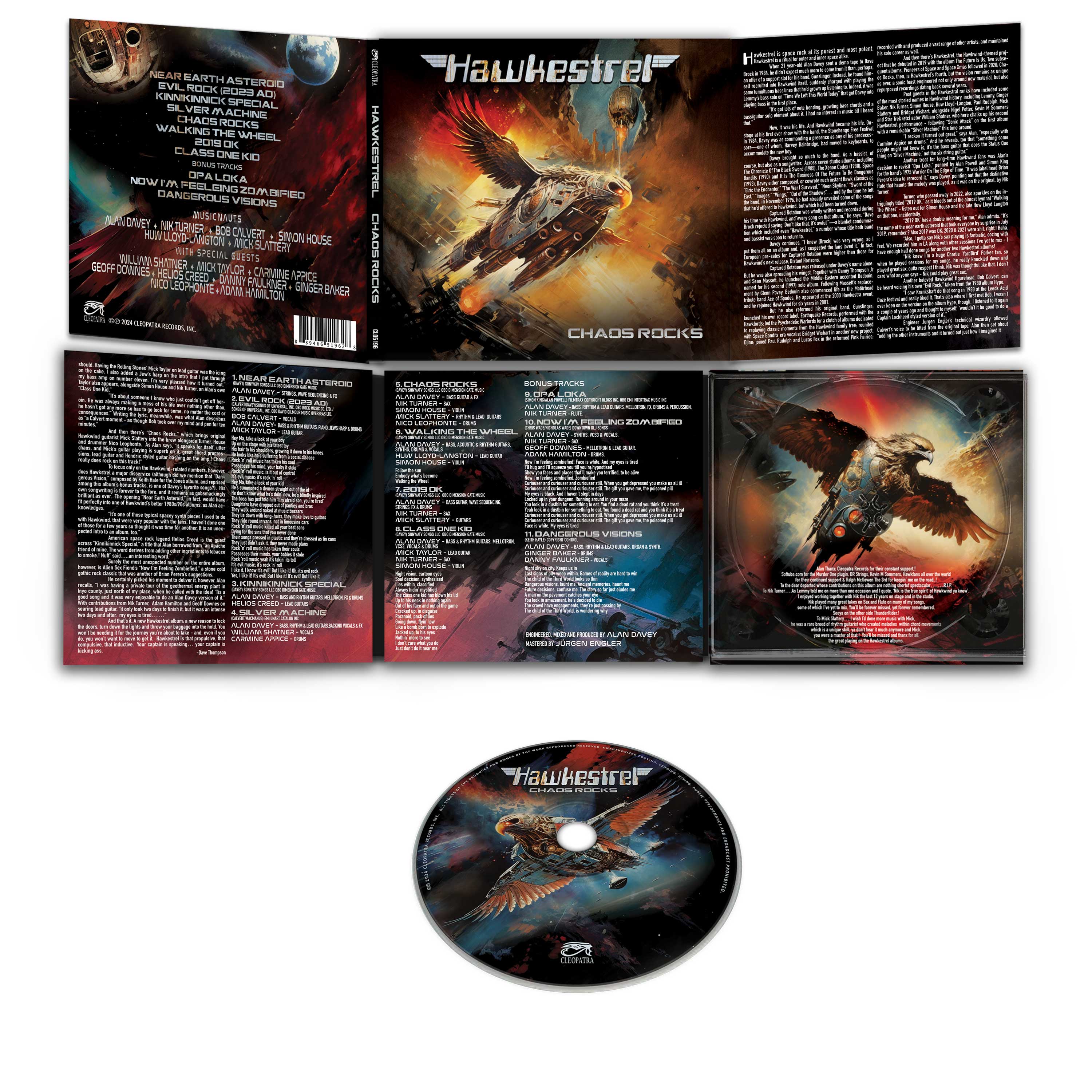 Hawkestrel - Chaos Rocks (CD) - Image 3
