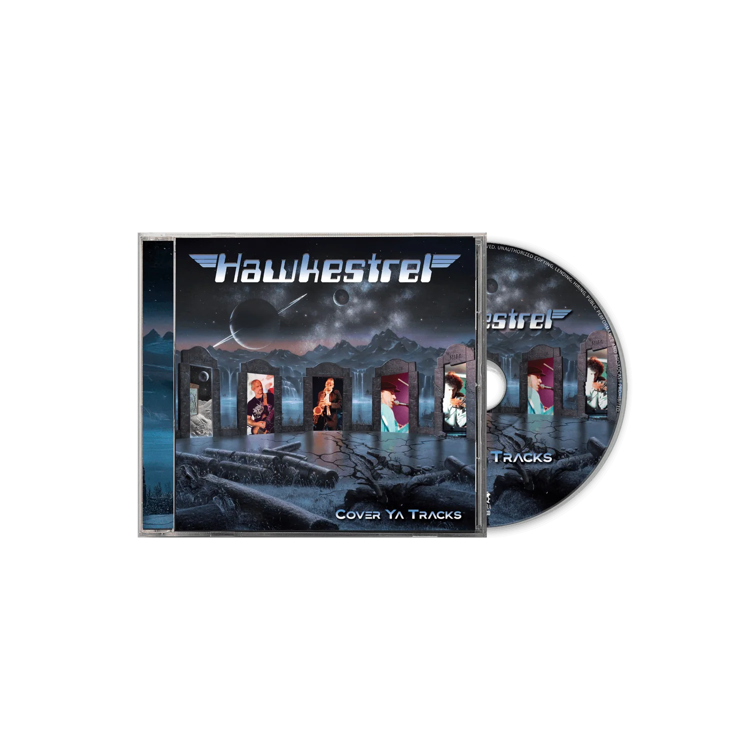 Hawkestrel - Cover Ya Tracks (CD/Shirt/Poster/Tote Bag - Bundle) - Image 3
