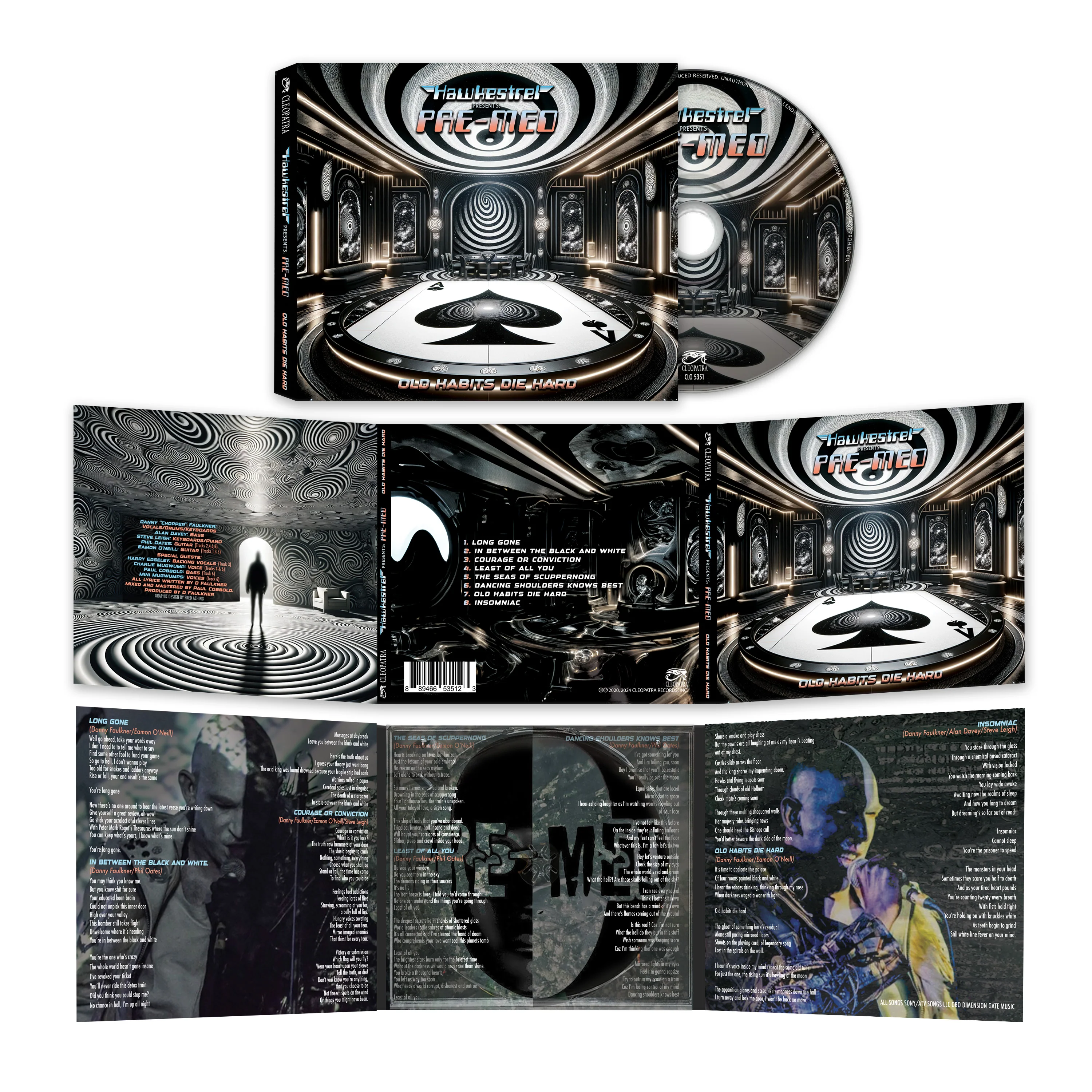 Hawkestrel Presents Pre-Med - Old Habits Die Hard (CD) - Image 2