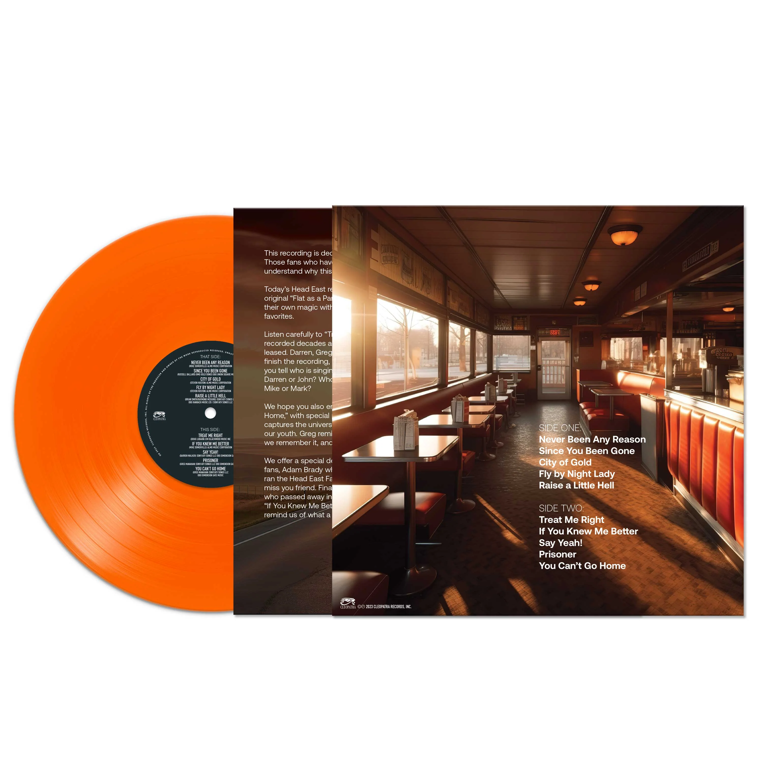 Head East - Full Circle (Orange Vinyl) - Image 2