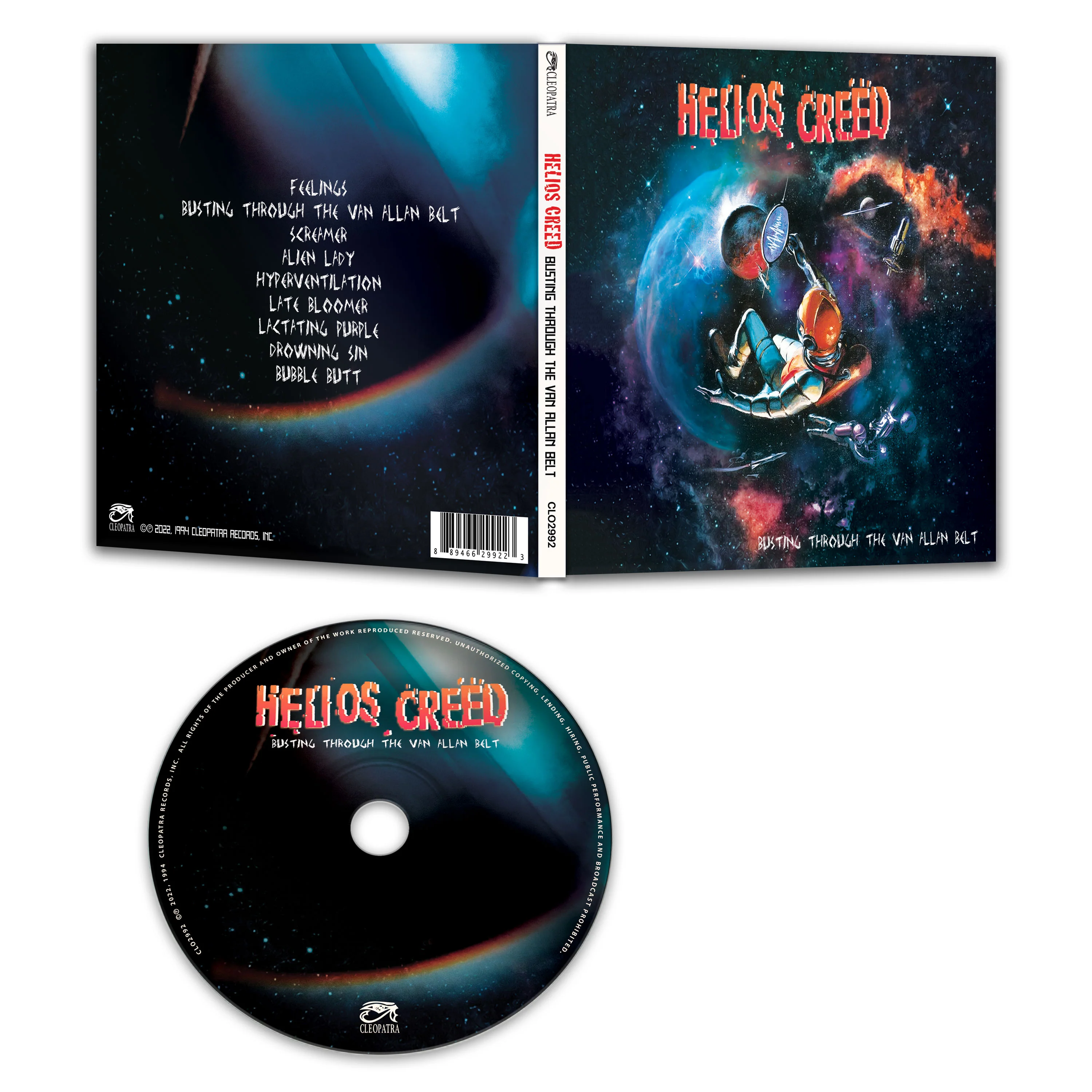 Helios Creed - Busting Through The Van Allan Belt (CD Digipak) - Image 2
