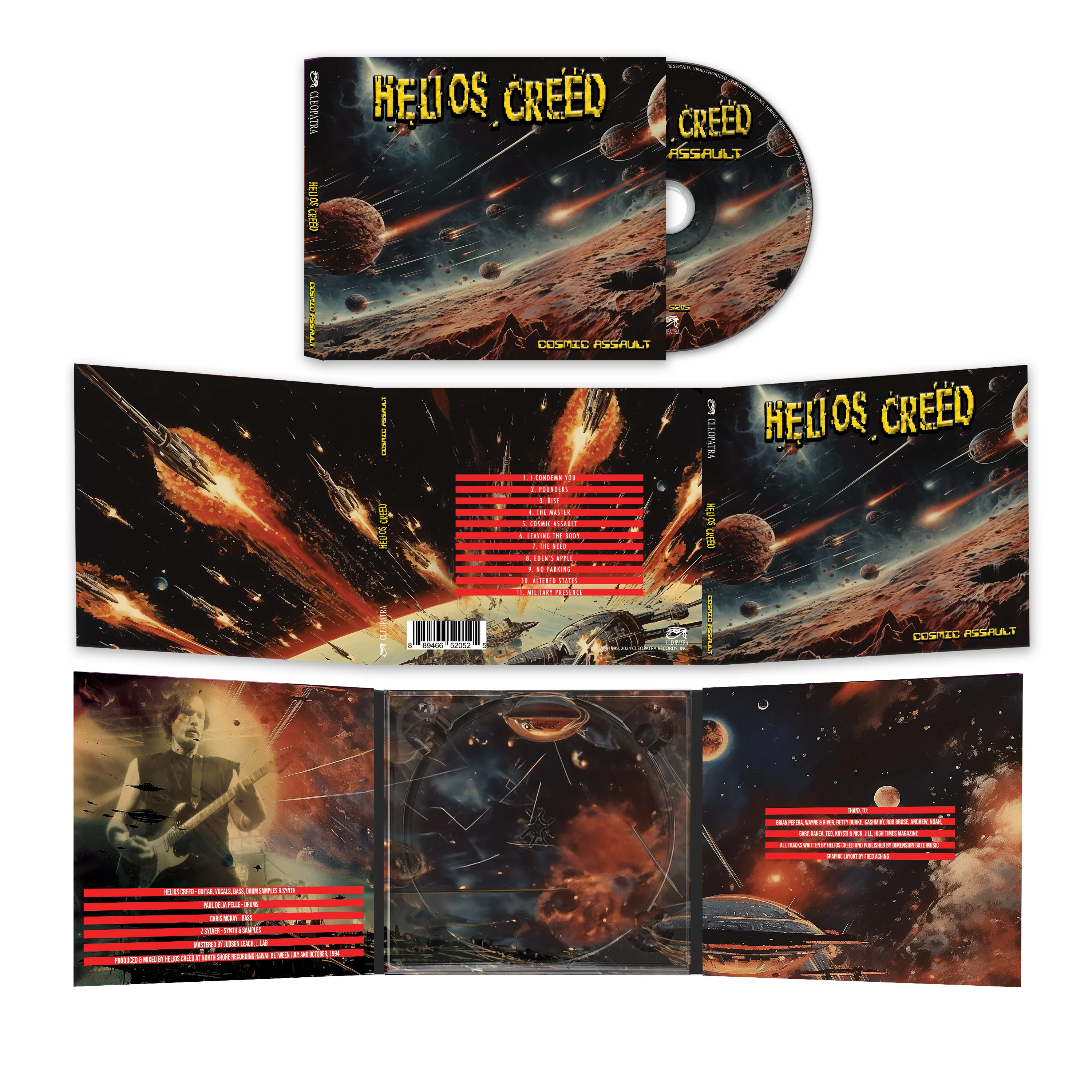 Helios Creed - Cosmic Assault (CD) - Image 2