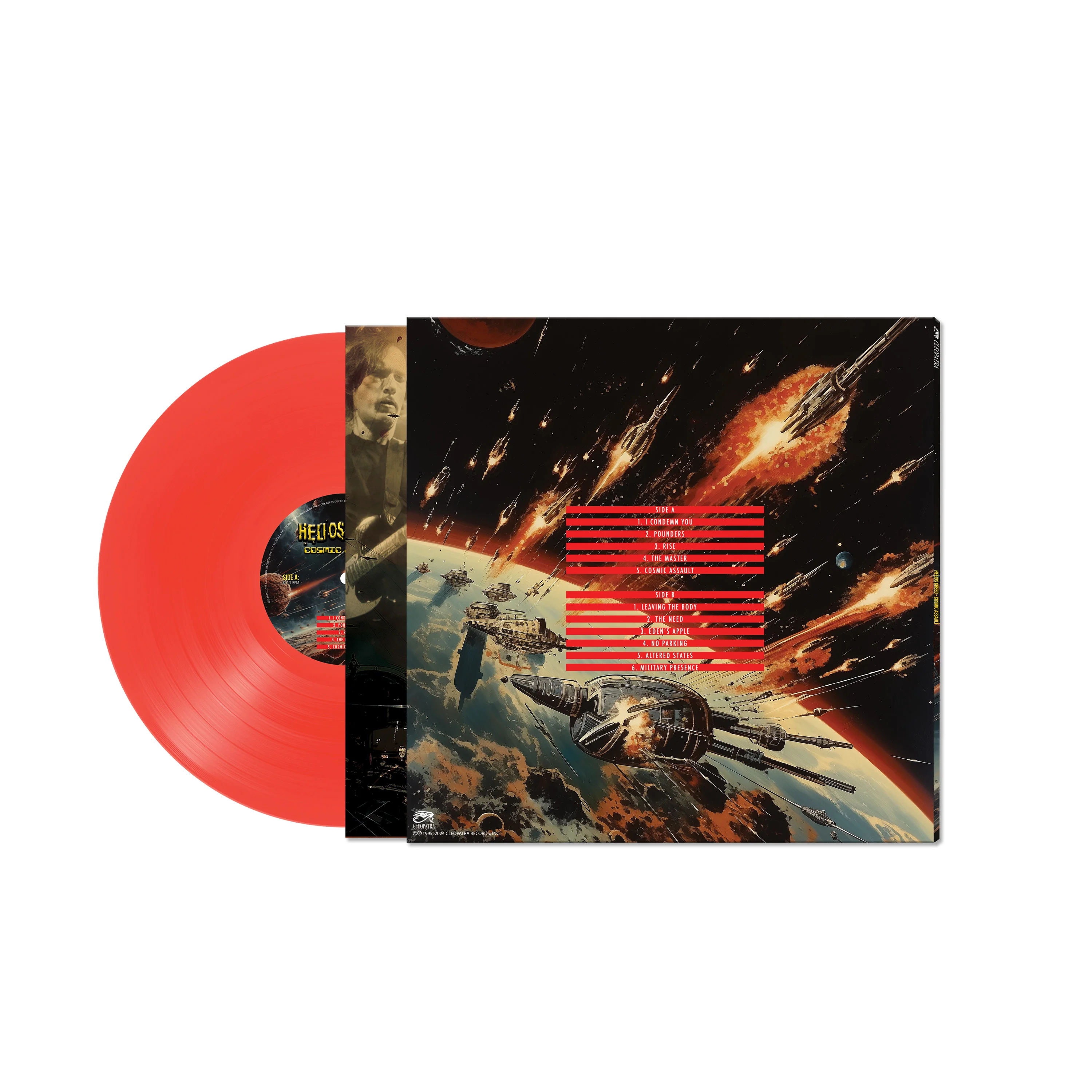 Helios Creed - Cosmic Assault (Red Vinyl) - Image 2