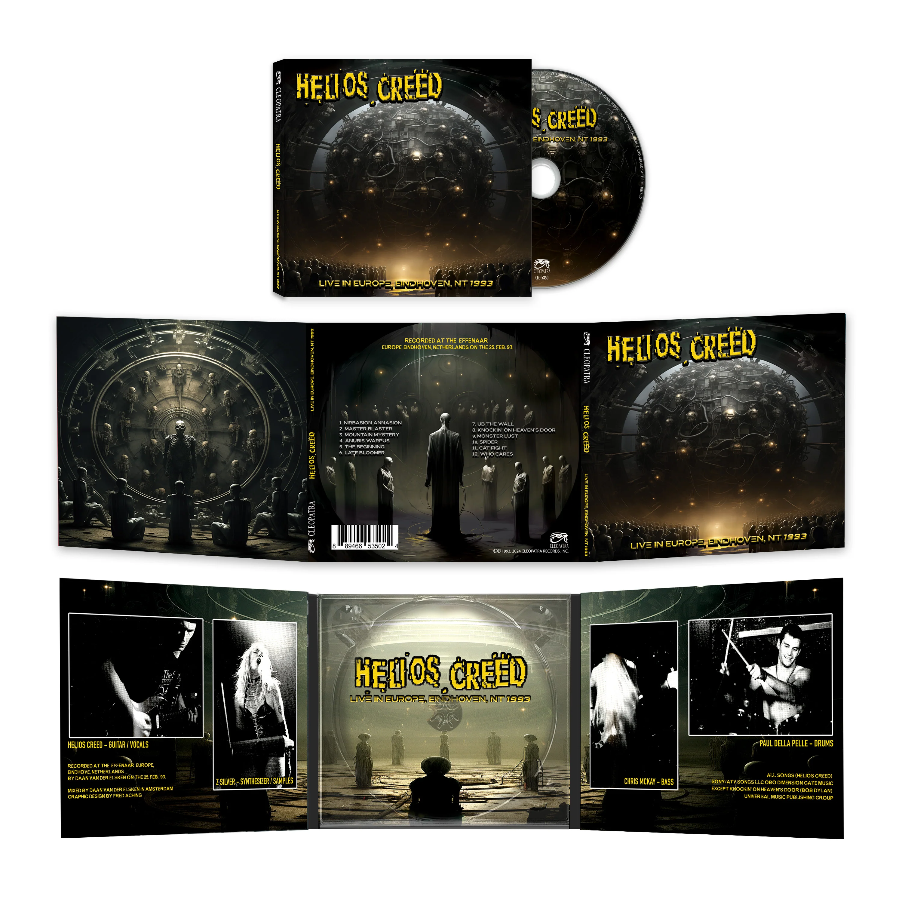 Helios Creed - Live In Europe - Eindhoven, NT 1993 (CD) - Image 2