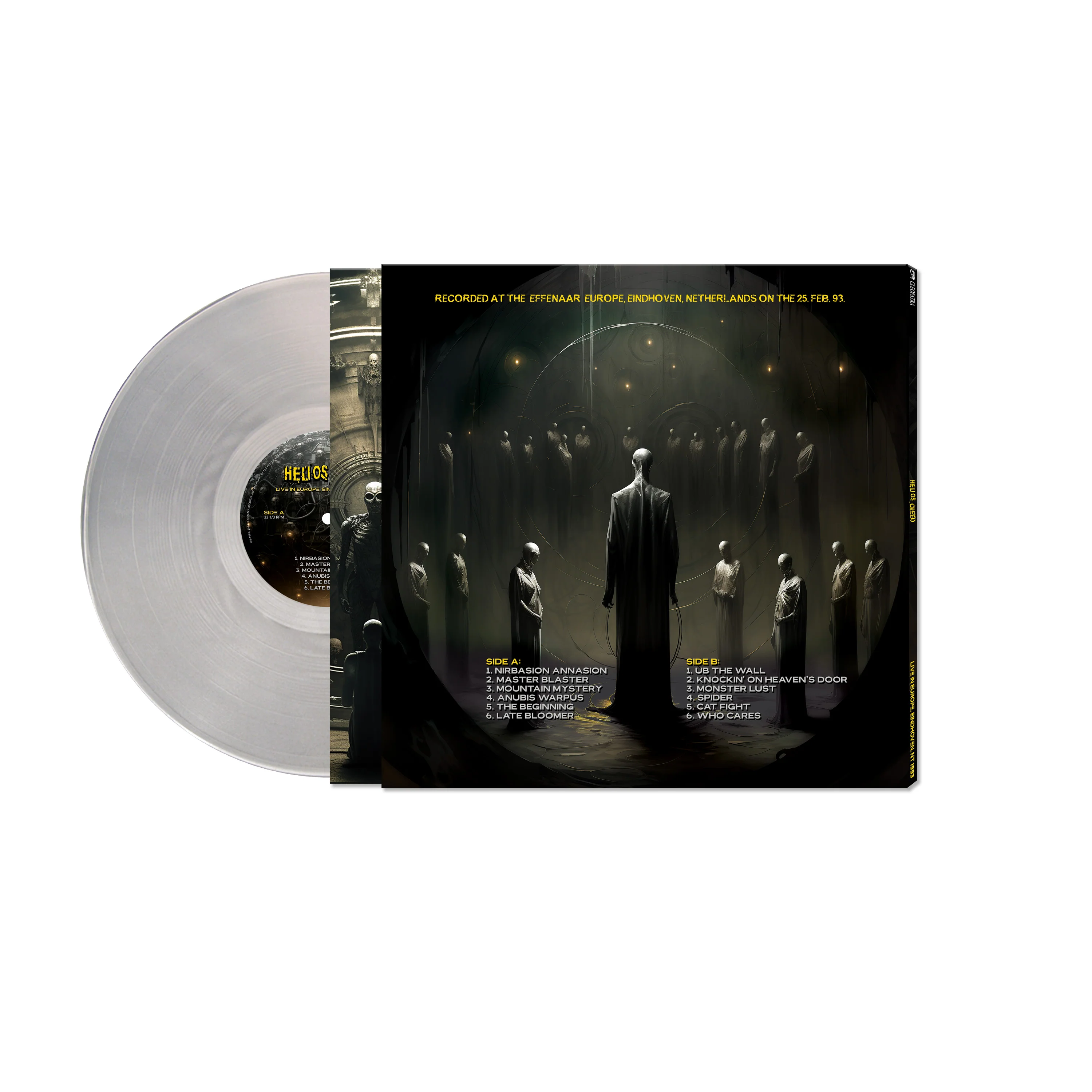 Helios Creed - Live In Europe - Eindhoven, NT 1993 (Silver Vinyl) - Image 2