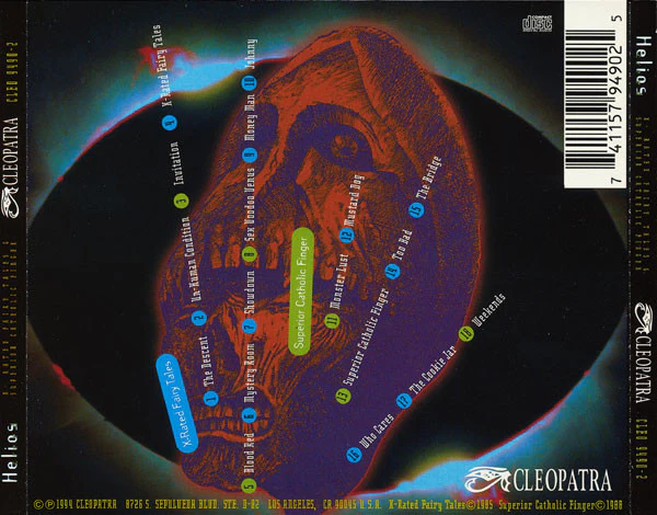 Helios Creed - X-Rated Fairy Tales / Superior Catholic Finger (CD) - Image 2