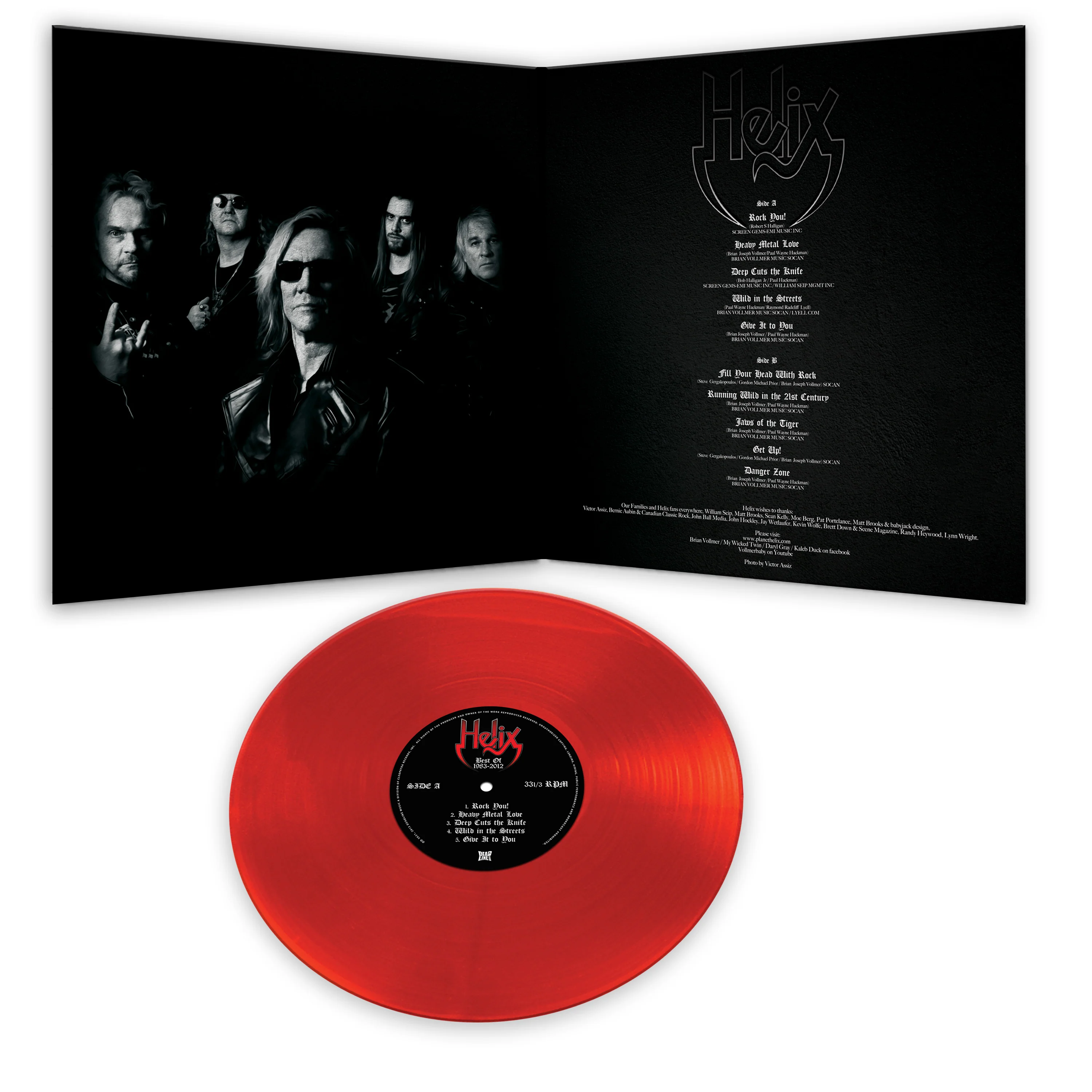 Helix - Best of 1983-2012 (Limited Edition Red Vinyl) - Image 3