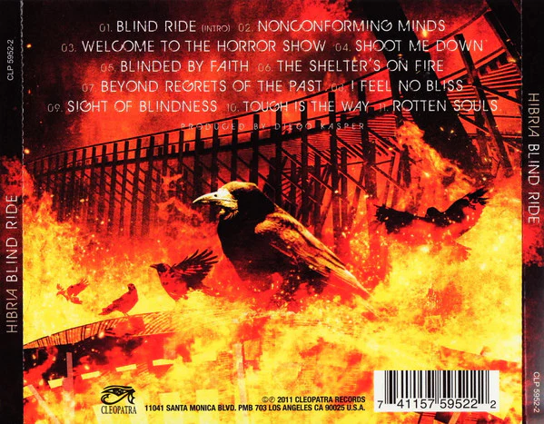 Hibria - Blind Ride (CD) - Image 2