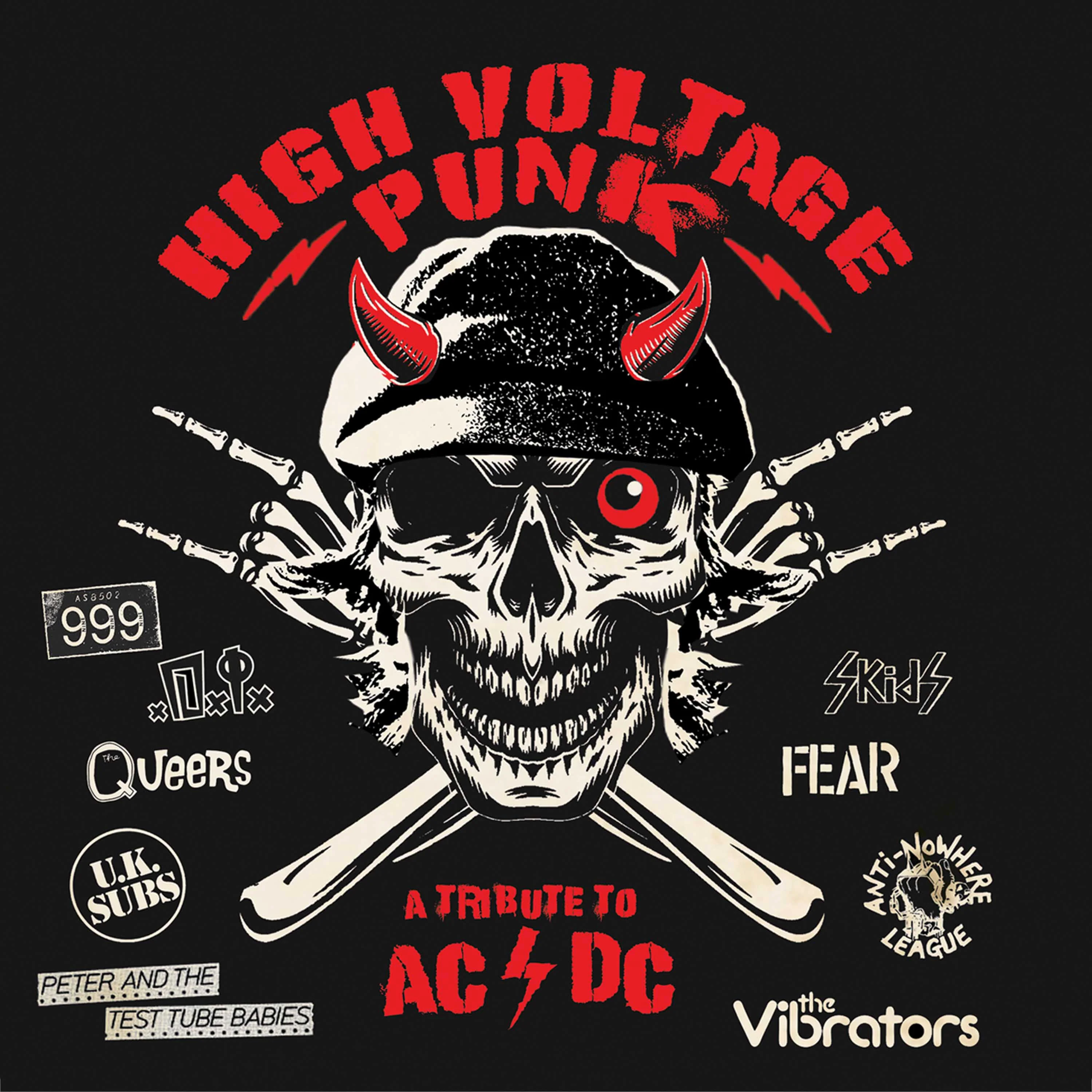 High Voltage Punk - A Tribute To AC/DC (CD) - Image 4