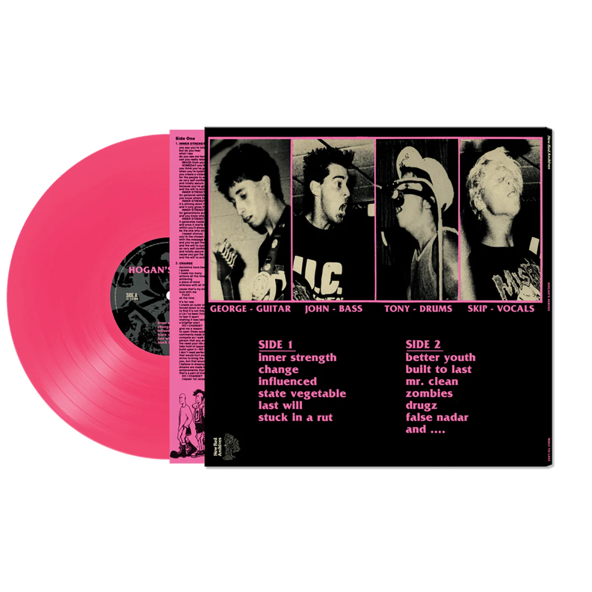 Hogan's Heroes - Built To Last (Pink Vinyl) - Image 2