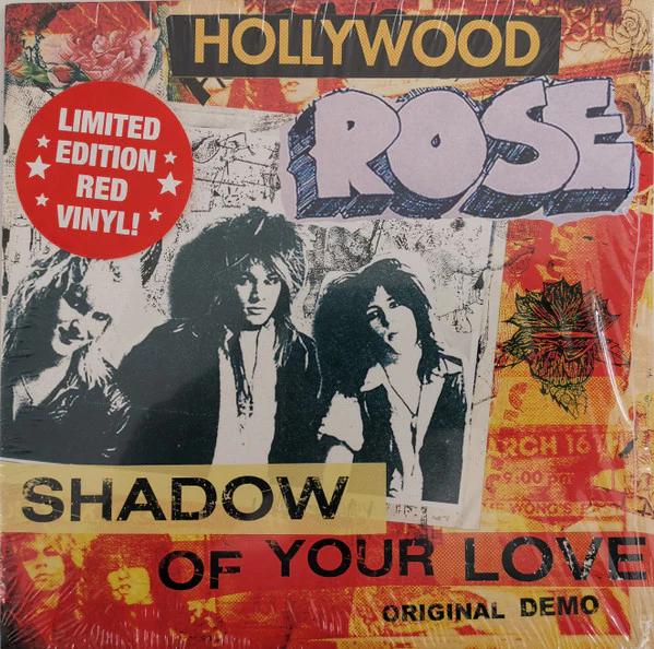 Hollywood Rose - Shadow of Your Love - Reckless Life (Red 7" EP) - Image 2