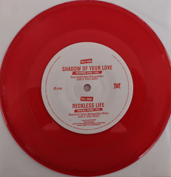 Hollywood Rose - Shadow of Your Love - Reckless Life (Red 7" EP) - Image 5