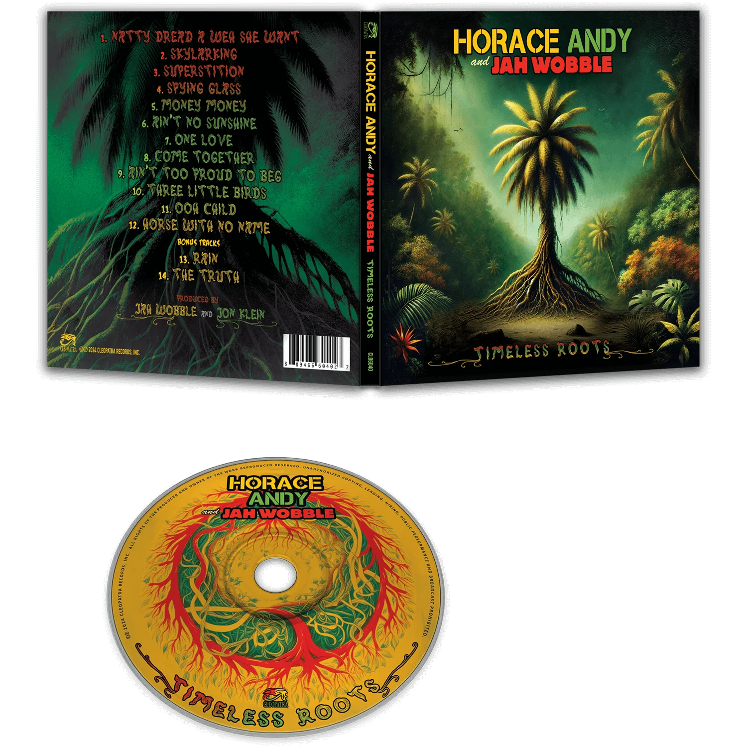Horace Andy & Jah Wobble - Timeless Roots (CD) - Image 2