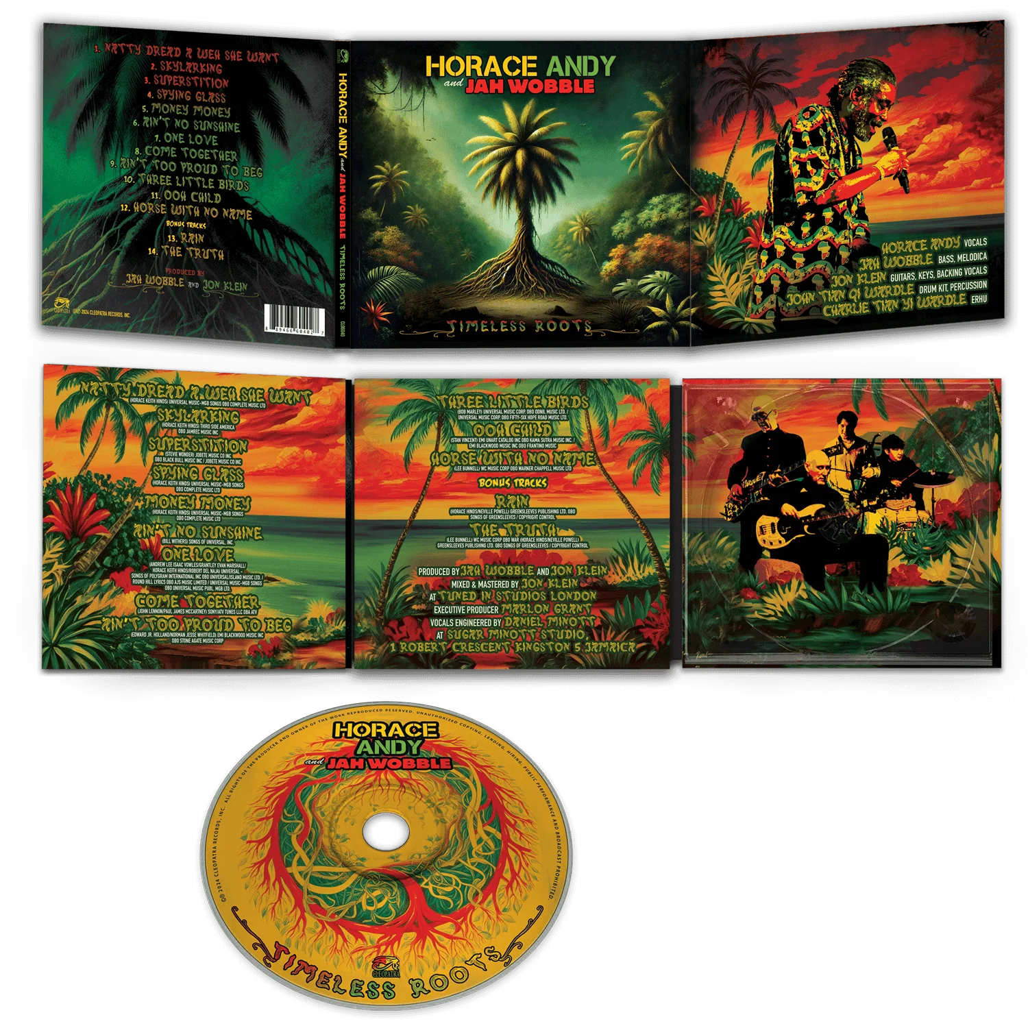Horace Andy & Jah Wobble - Timeless Roots (CD) - Image 3