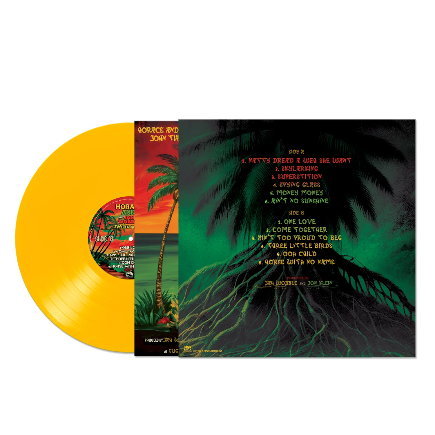 Horace Andy & Jah Wobble - Timeless Roots (Yellow Vinyl) - Image 2