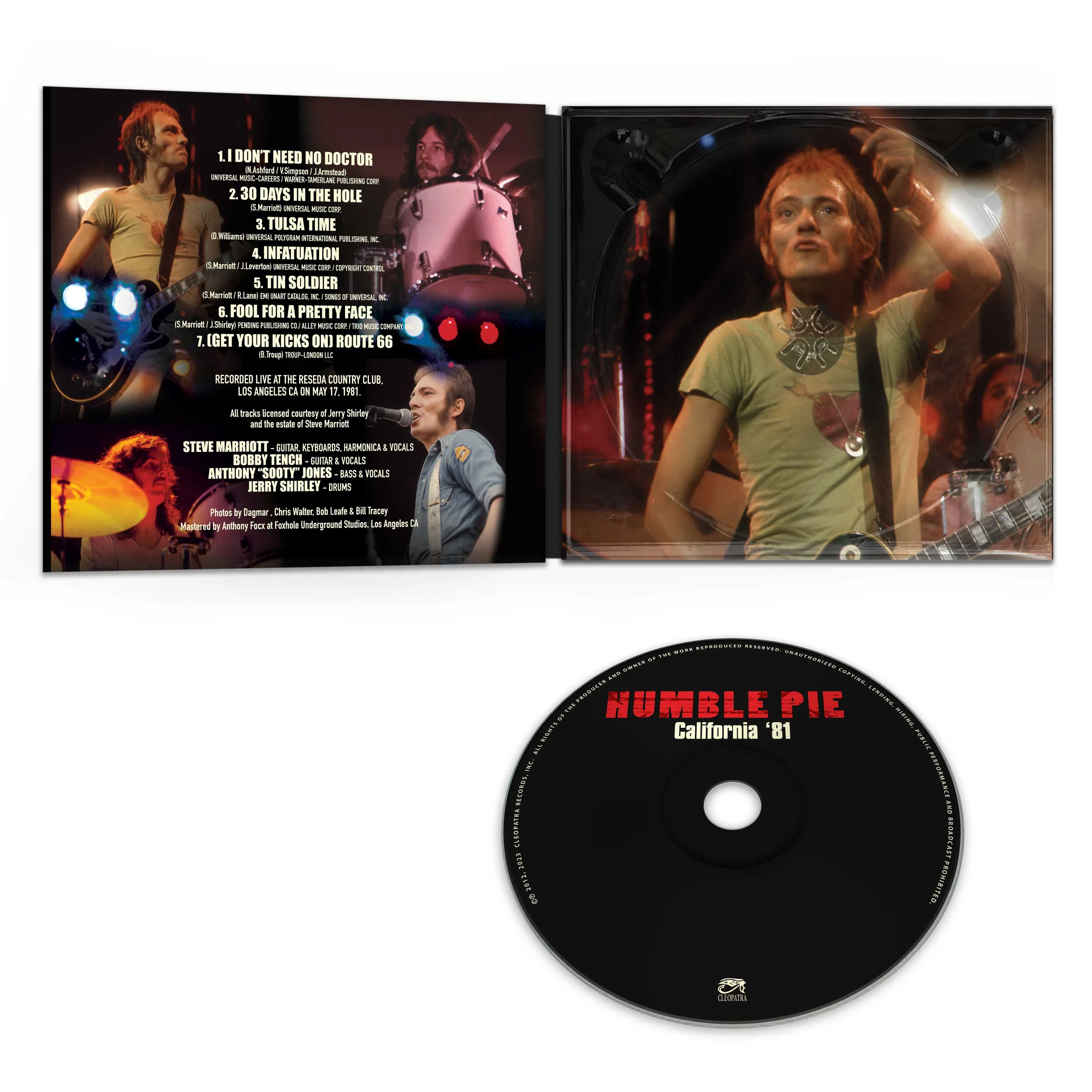 Humble Pie - California '81 (CD) - Image 3