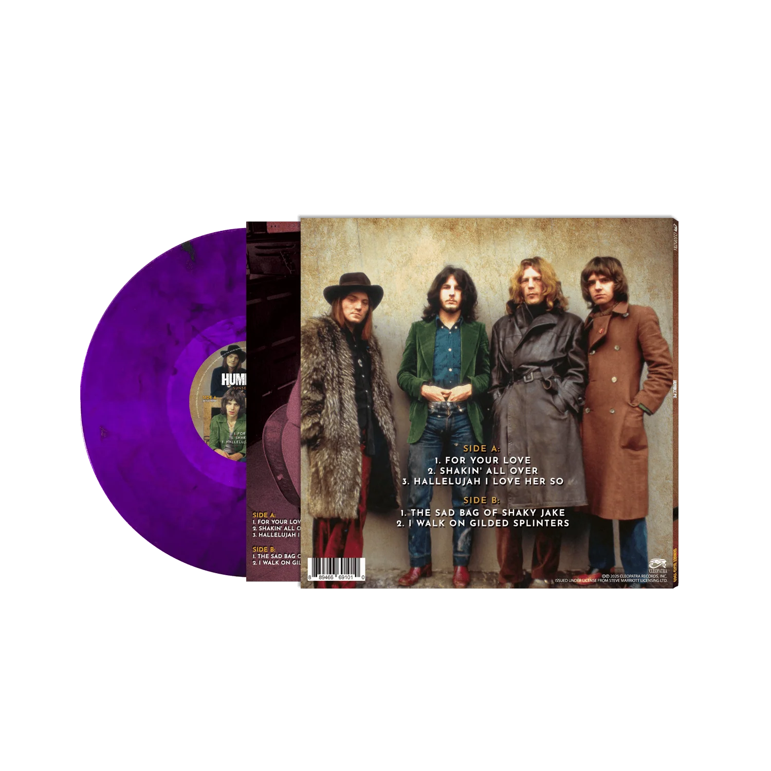 Humble Pie - Sunset Blvd 1969 (Purple Marble Vinyl LP) - Image 2