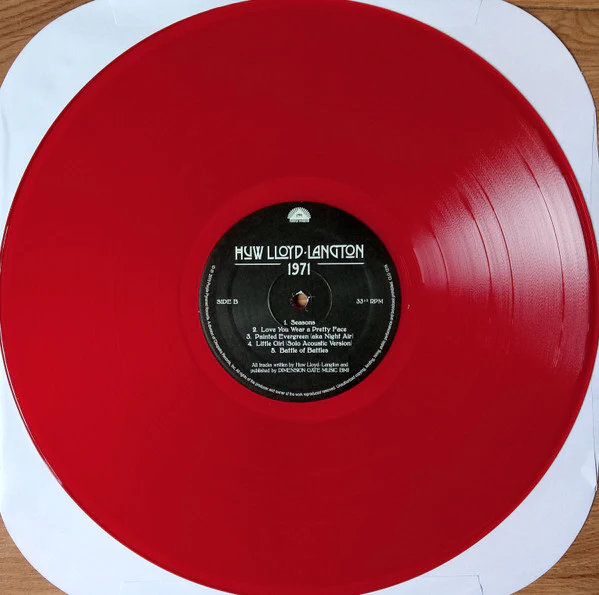 Huw Lloyd-Langton - 1971 (Limited Edition Red Vinyl) - Image 3