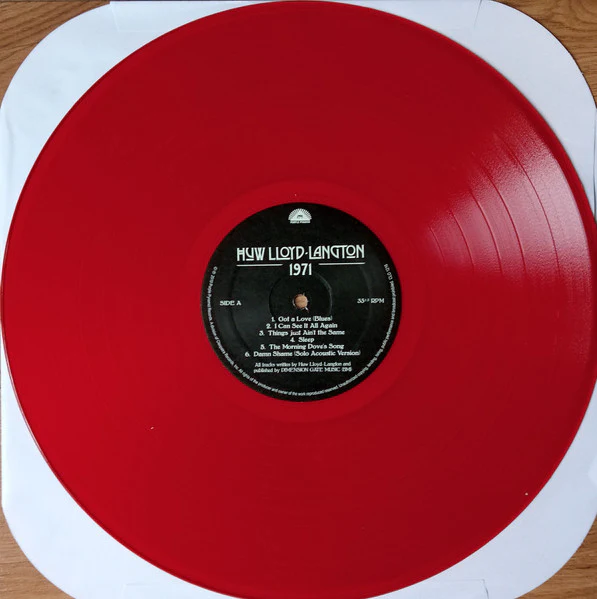 Huw Lloyd-Langton - 1971 (Limited Edition Red Vinyl) - Image 4