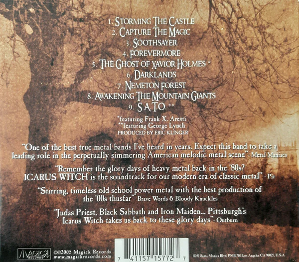 Icarus Witch - Capture The Magic (CD) - Image 2