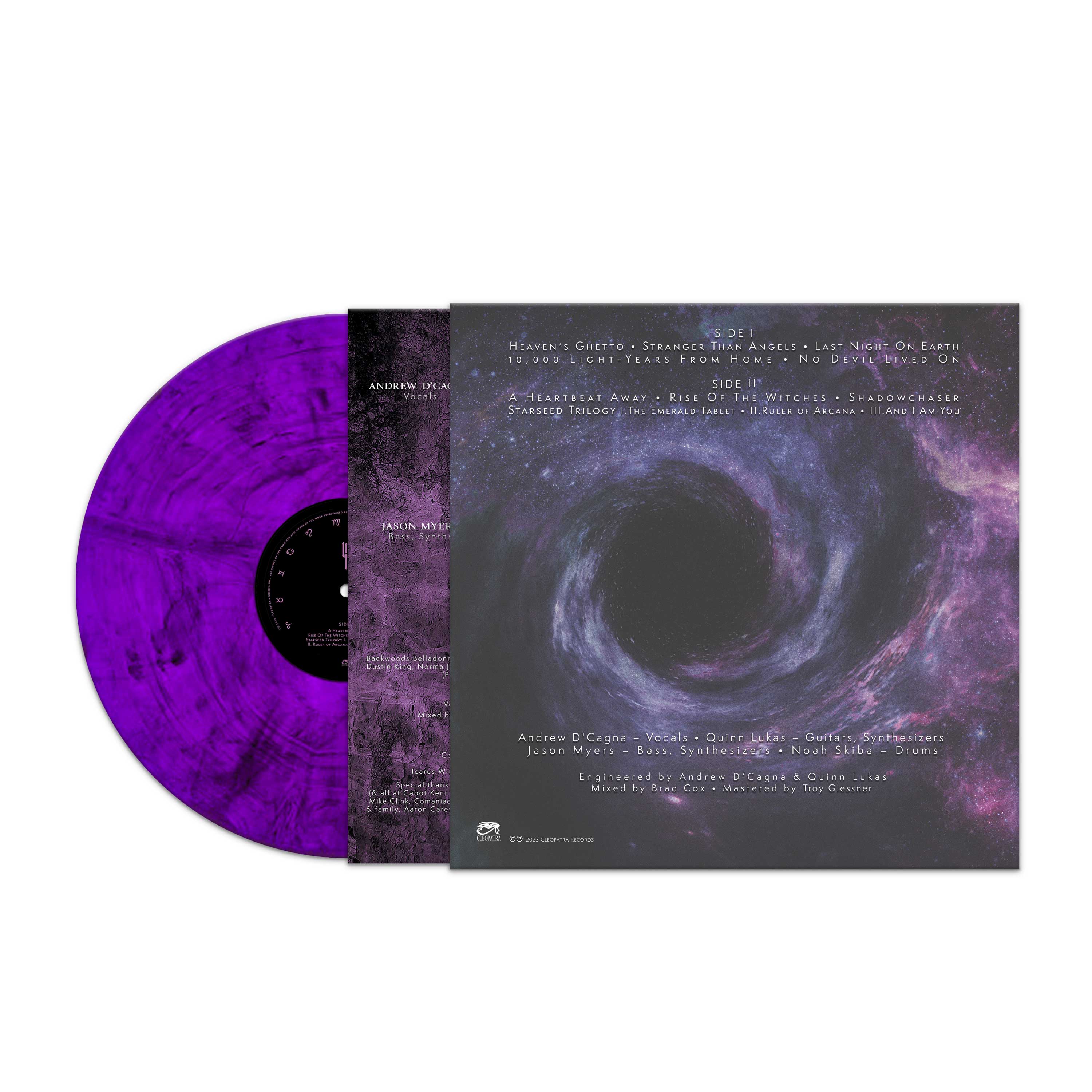 Icarus Witch - No Devil Lived On (Purple Marble Vinyl) - Image 2