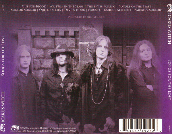 Icarus Witch - Songs For The Lost (CD) - Image 2