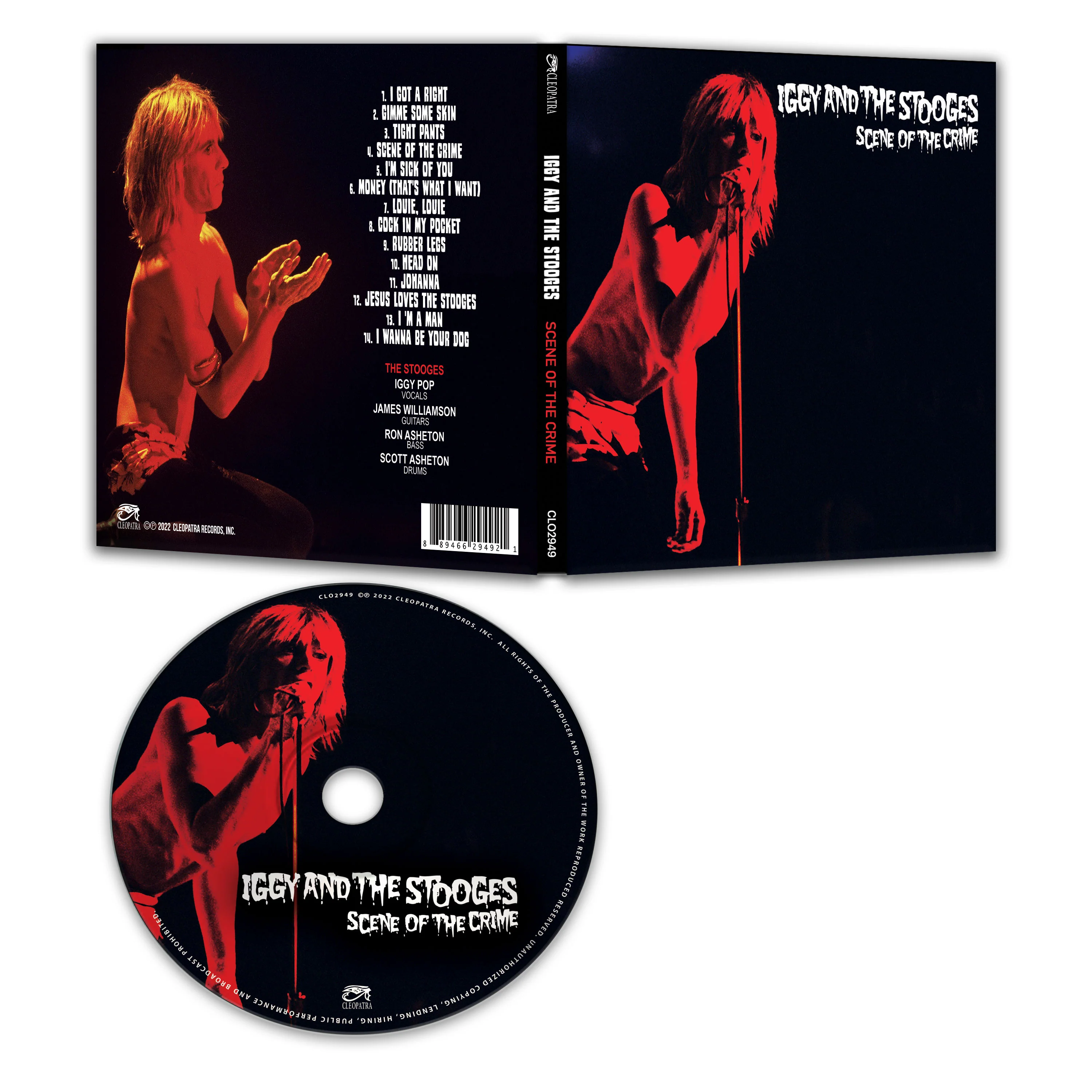 Iggy and The Stooges - Scene of the Crime (CD Digipak) - Image 2