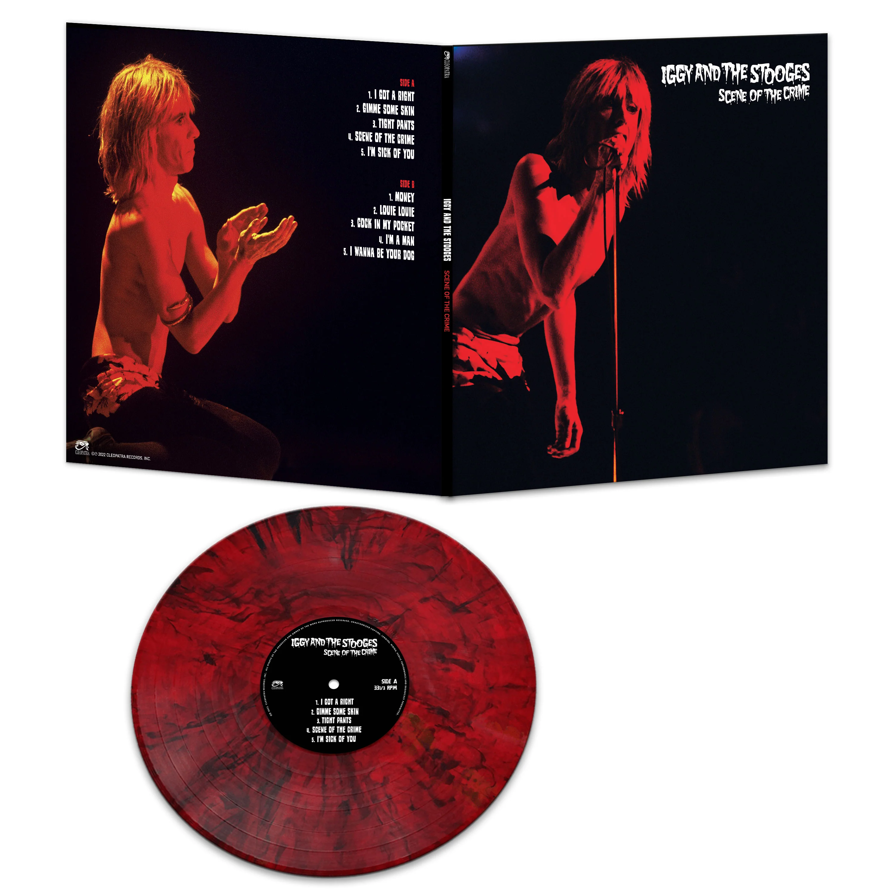 Iggy and The Stooges - Scene of the Crime (Red Marble Vinyl) - Image 2
