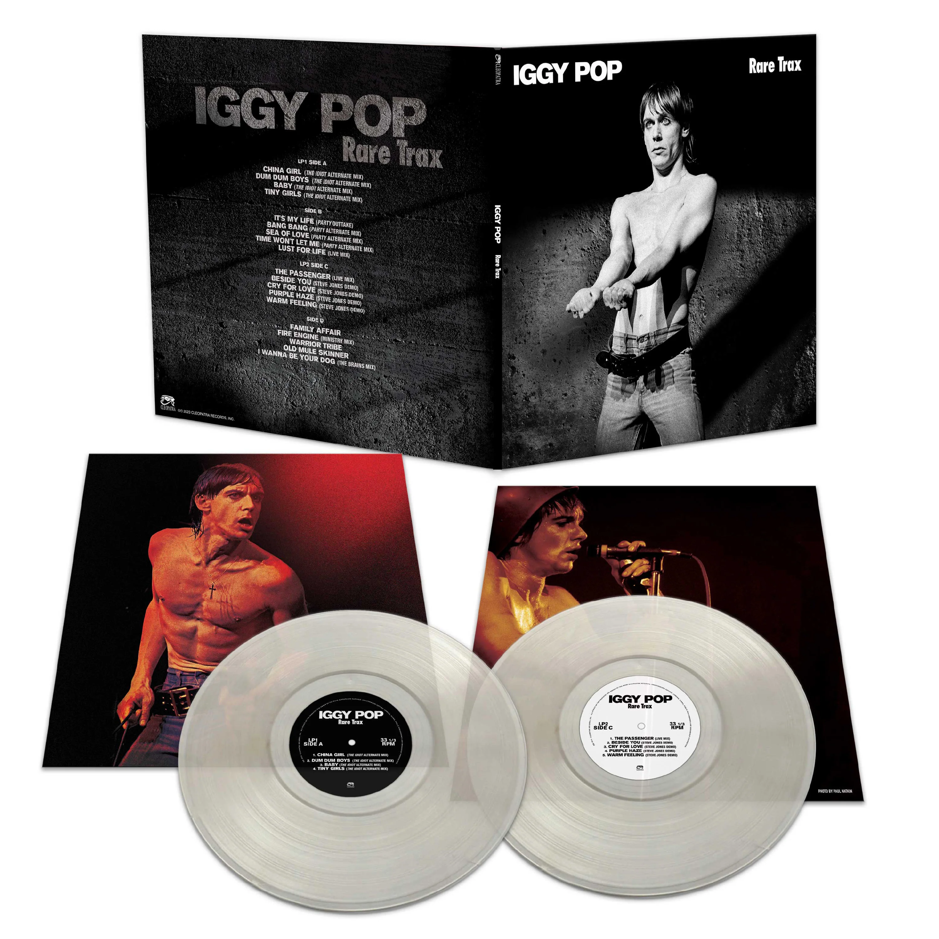 Iggy Pop - Rare Trax (Clear Double Vinyl) - Image 2