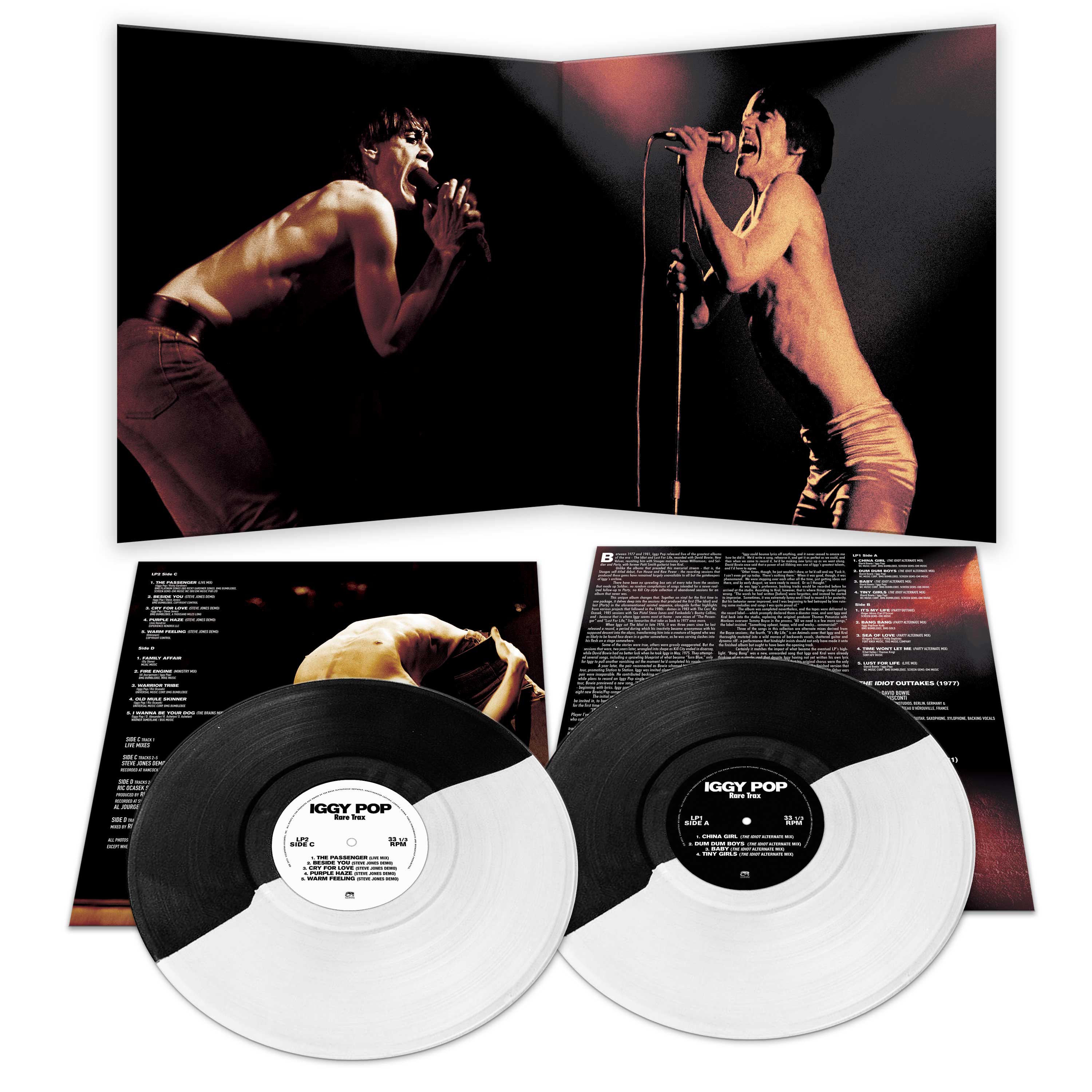 Iggy Pop - Rare Trax (Split Color Double Vinyl) - Image 2