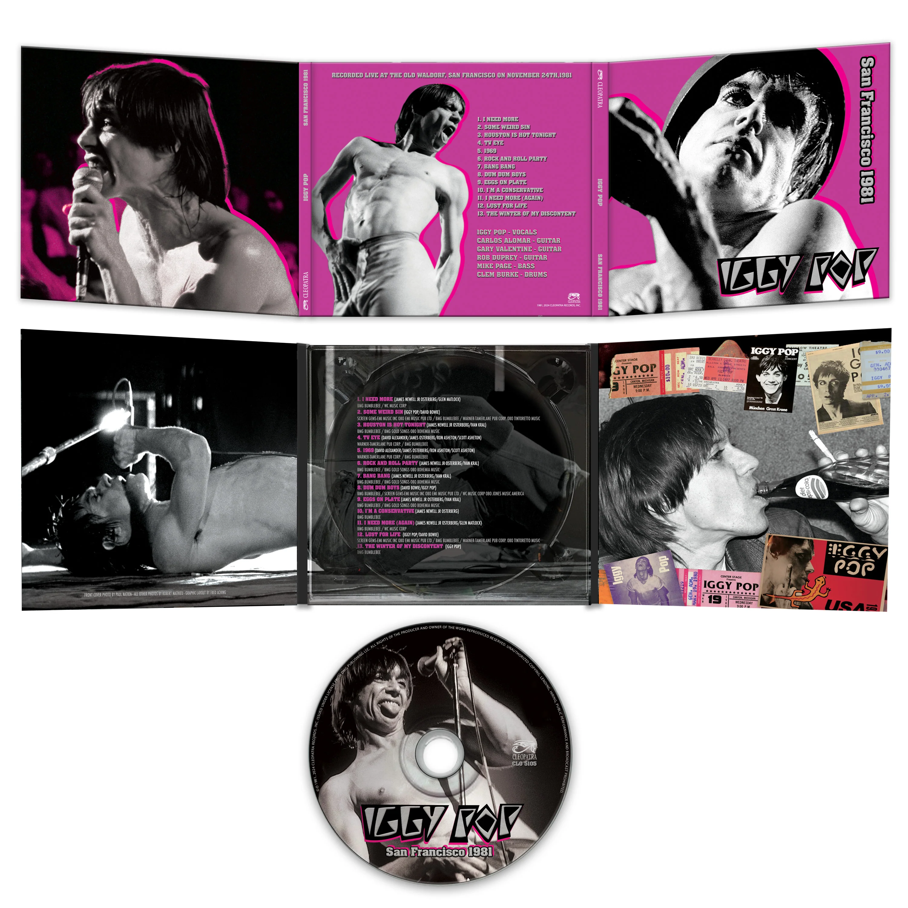 Iggy Pop - San Francisco 1981 (CD) - Image 2
