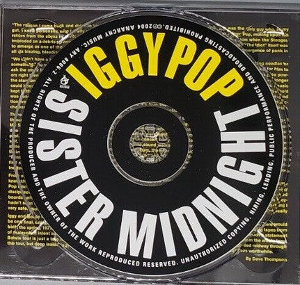 Iggy Pop - Sister Midnight (CD) - Image 3